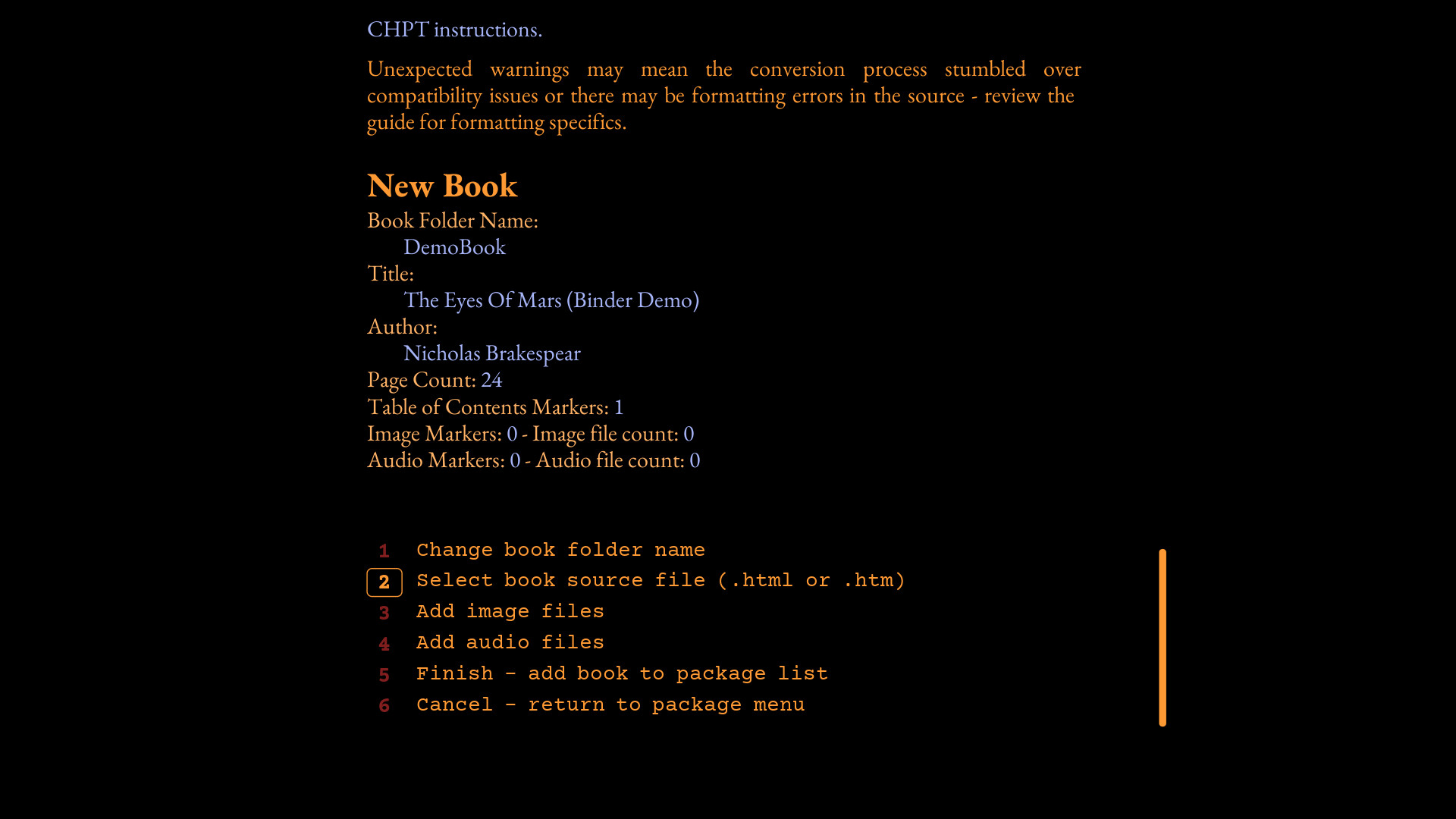 NB Book Binder screenshot 4