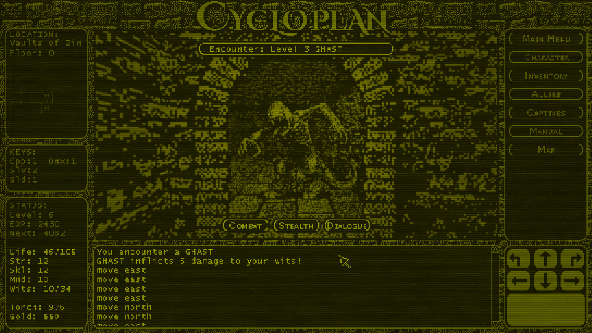 Cyclopean: The Great Abyss screenshot 4