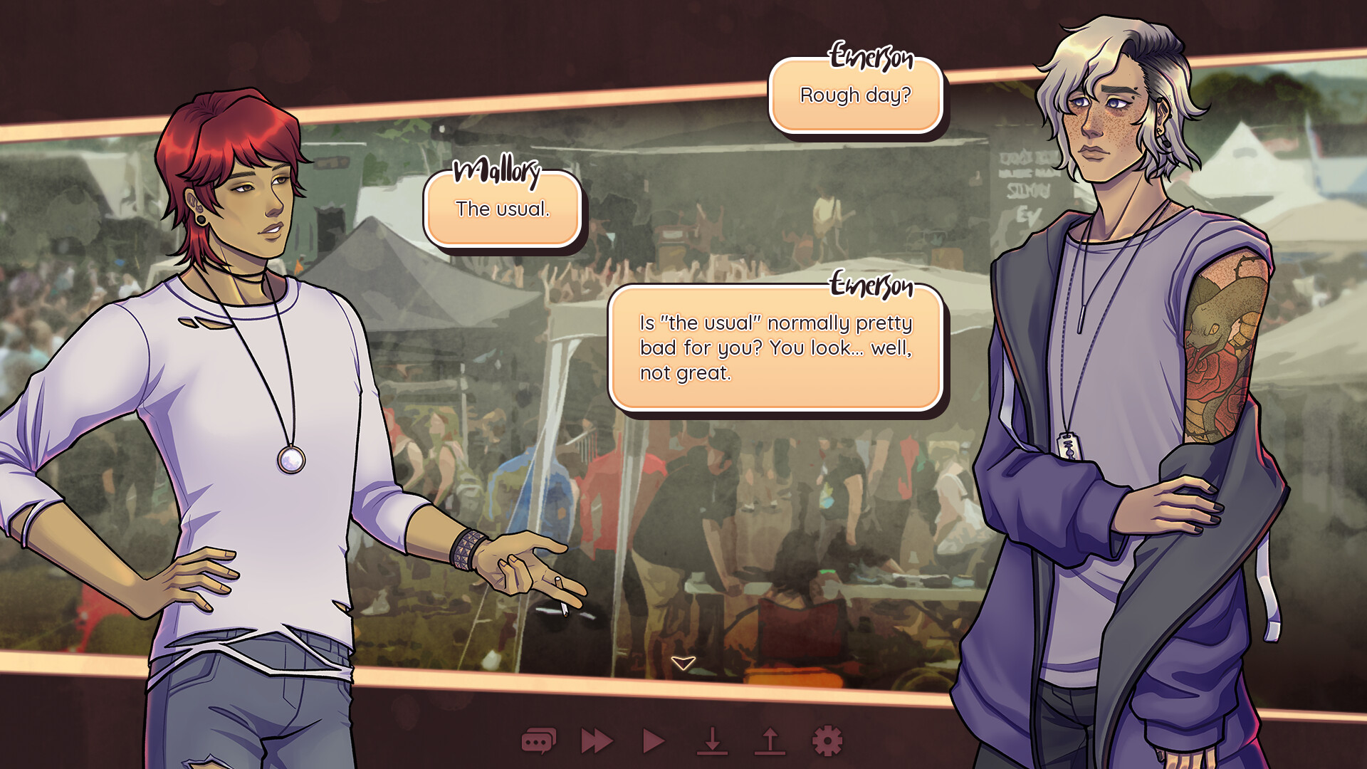 summer haze/glory days screenshot 1