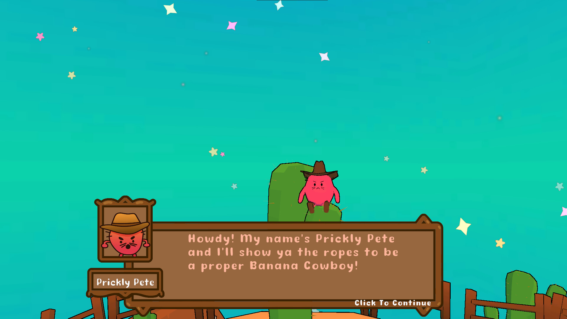 UT Game Design Presents: Banana Cowboy screenshot 2