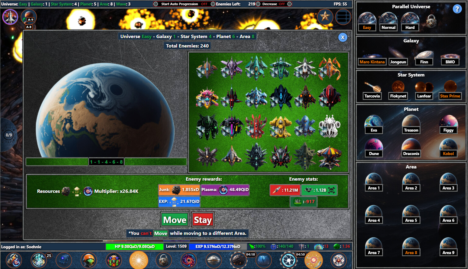 Galaxy Idle Clicker screenshot 5