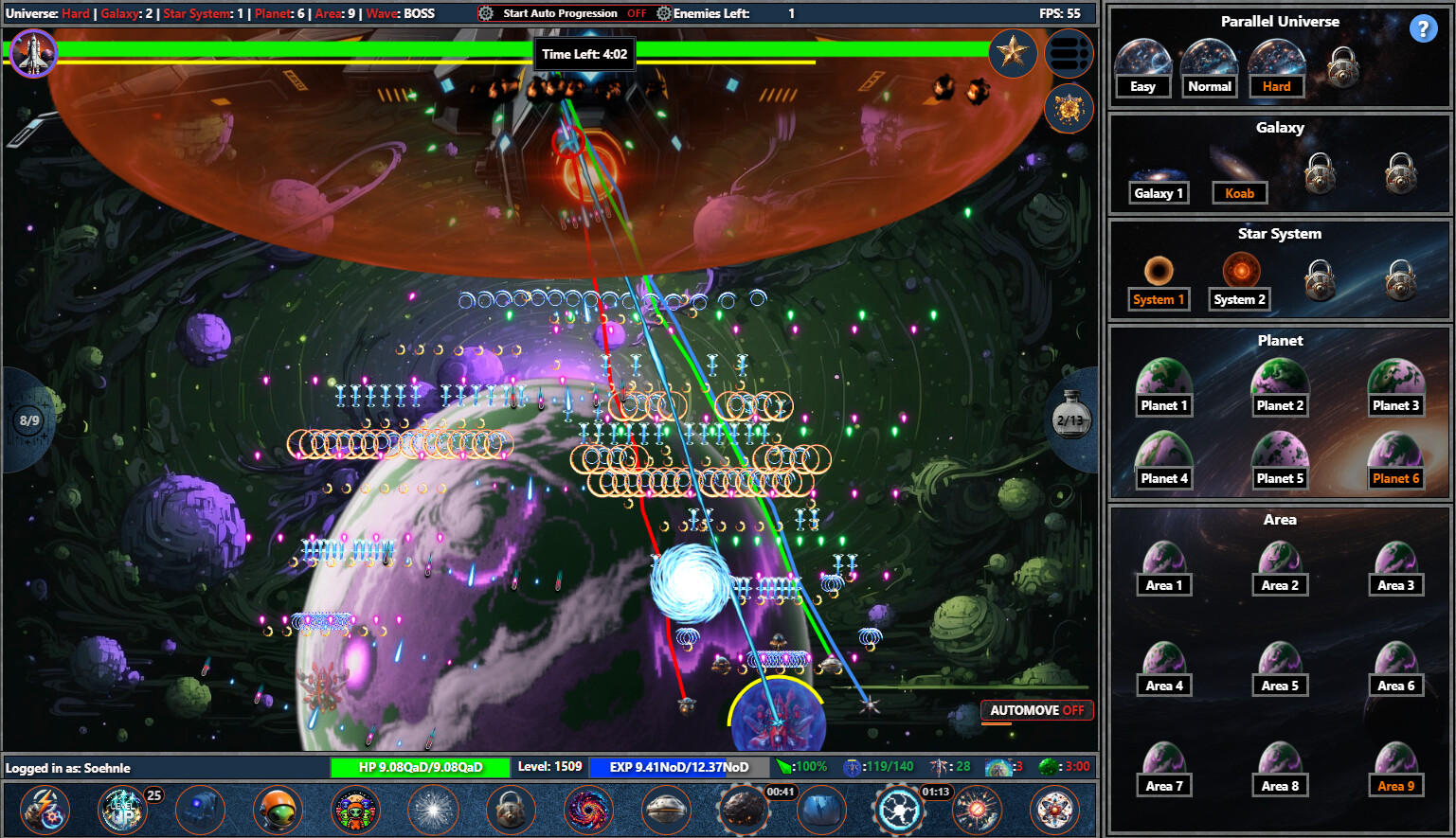Galaxy Idle Clicker screenshot 3