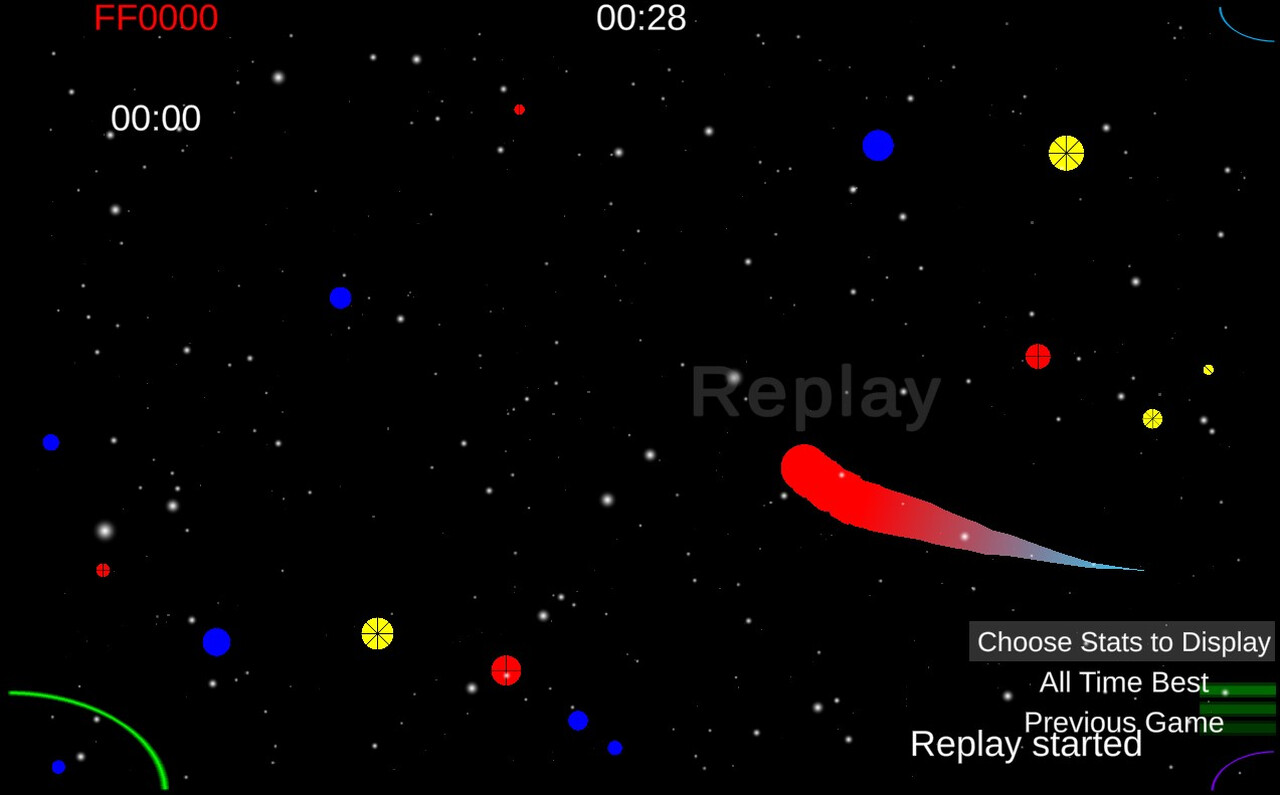 Space Trail Fireworks screenshot 4