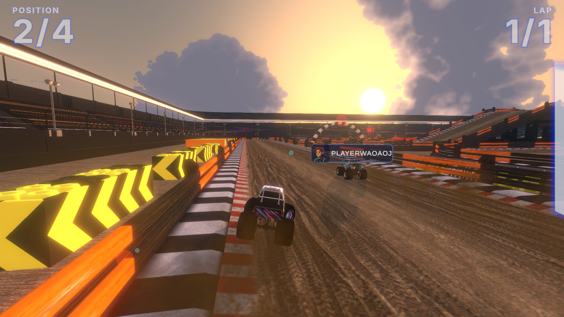 SuperTrucks Multiplayer Racing screenshot 1