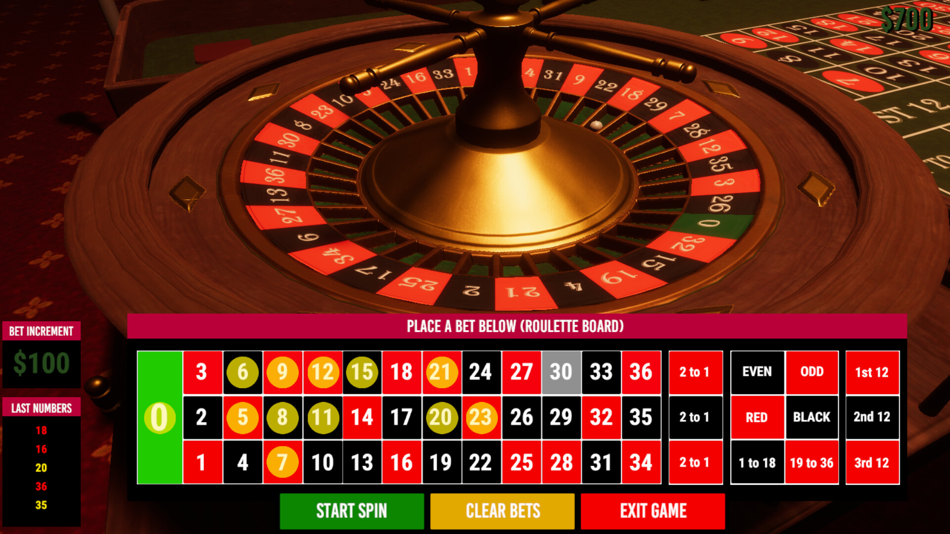 Roulette Simulator 2025 screenshot 2