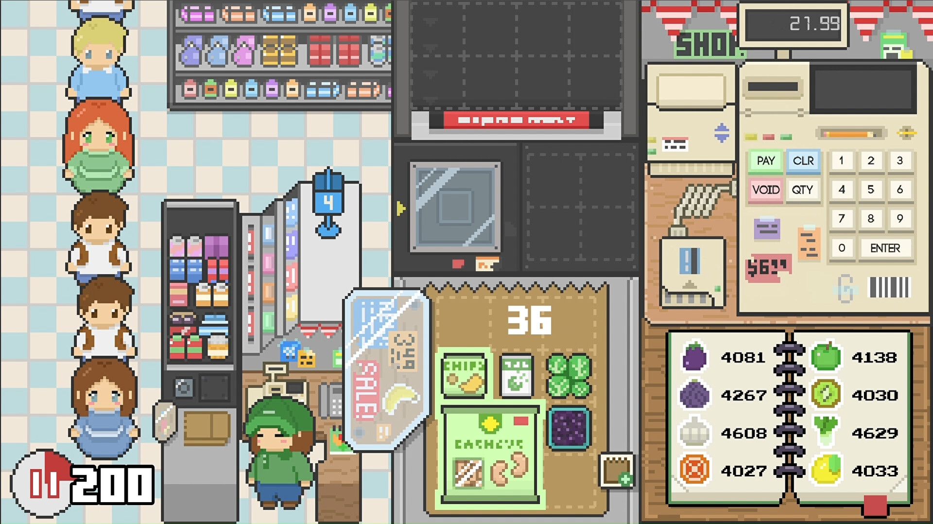 Checkout: Cashier Simulator screenshot 2