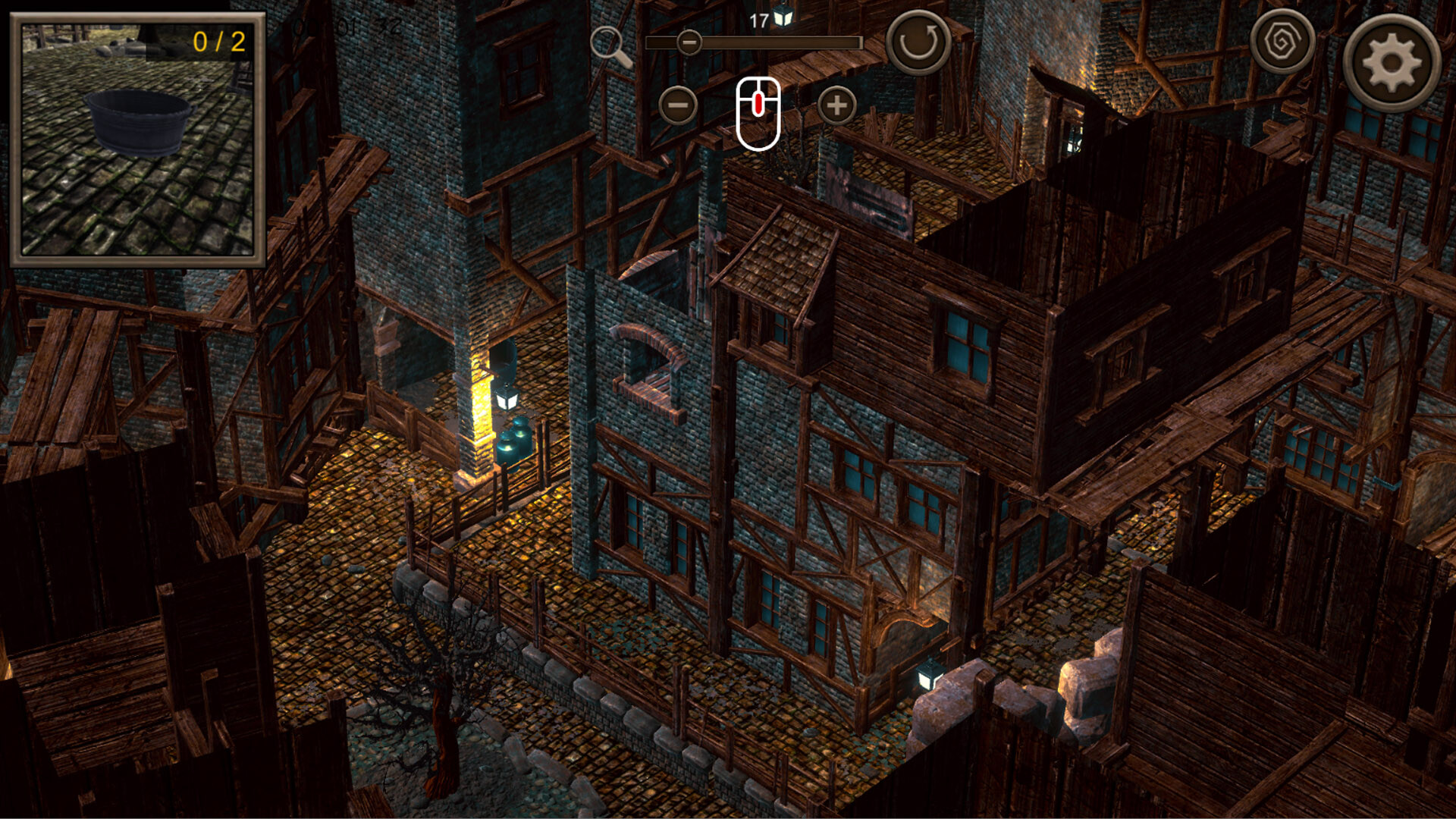 Hidden Haunted Town Top-Down 3D screenshot 2