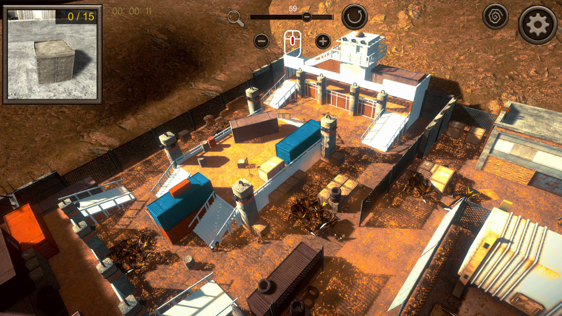 Hidden FPS Shooting Top-Down 3D screenshot 5
