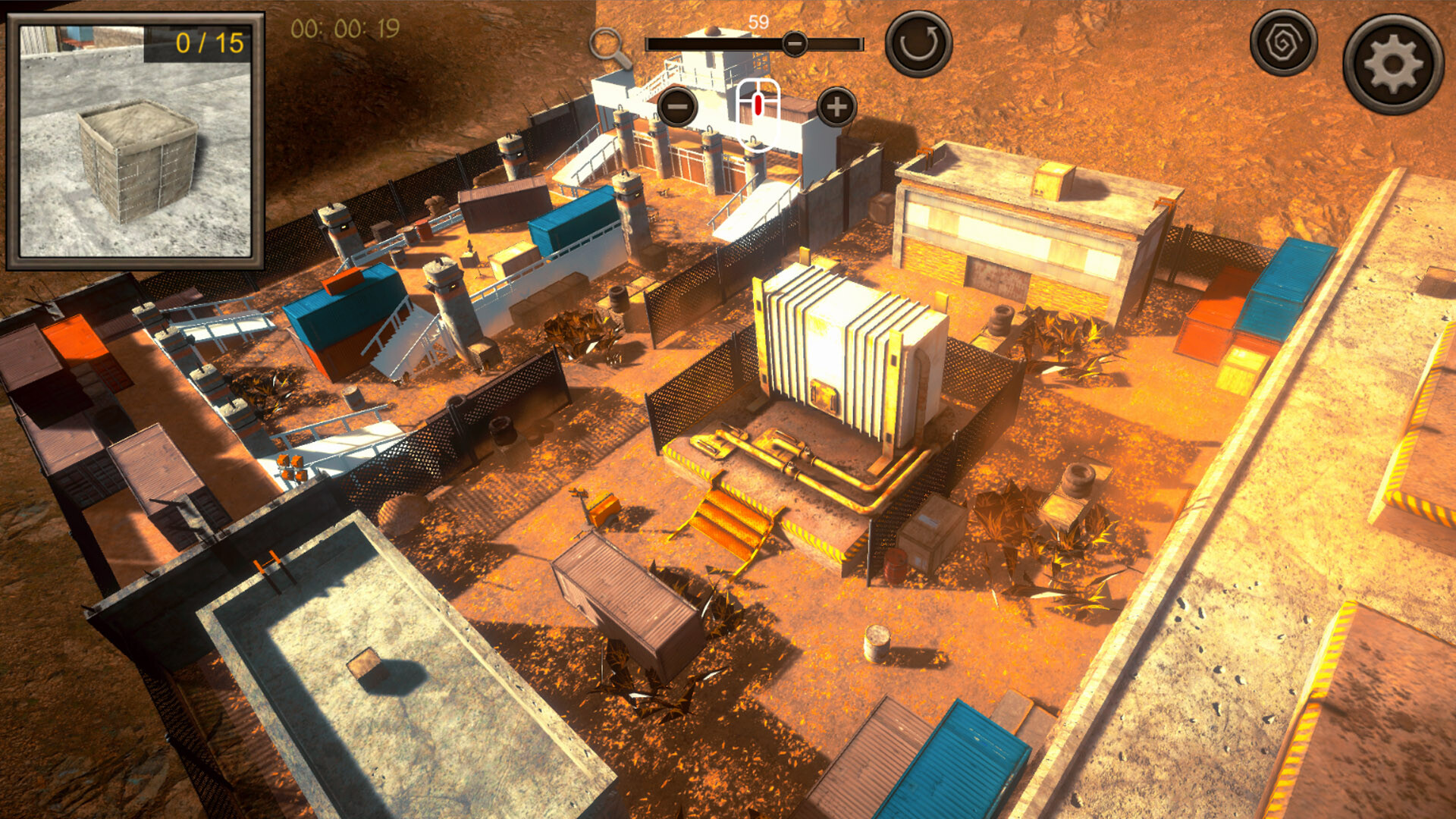 Hidden FPS Shooting Top-Down 3D screenshot 4
