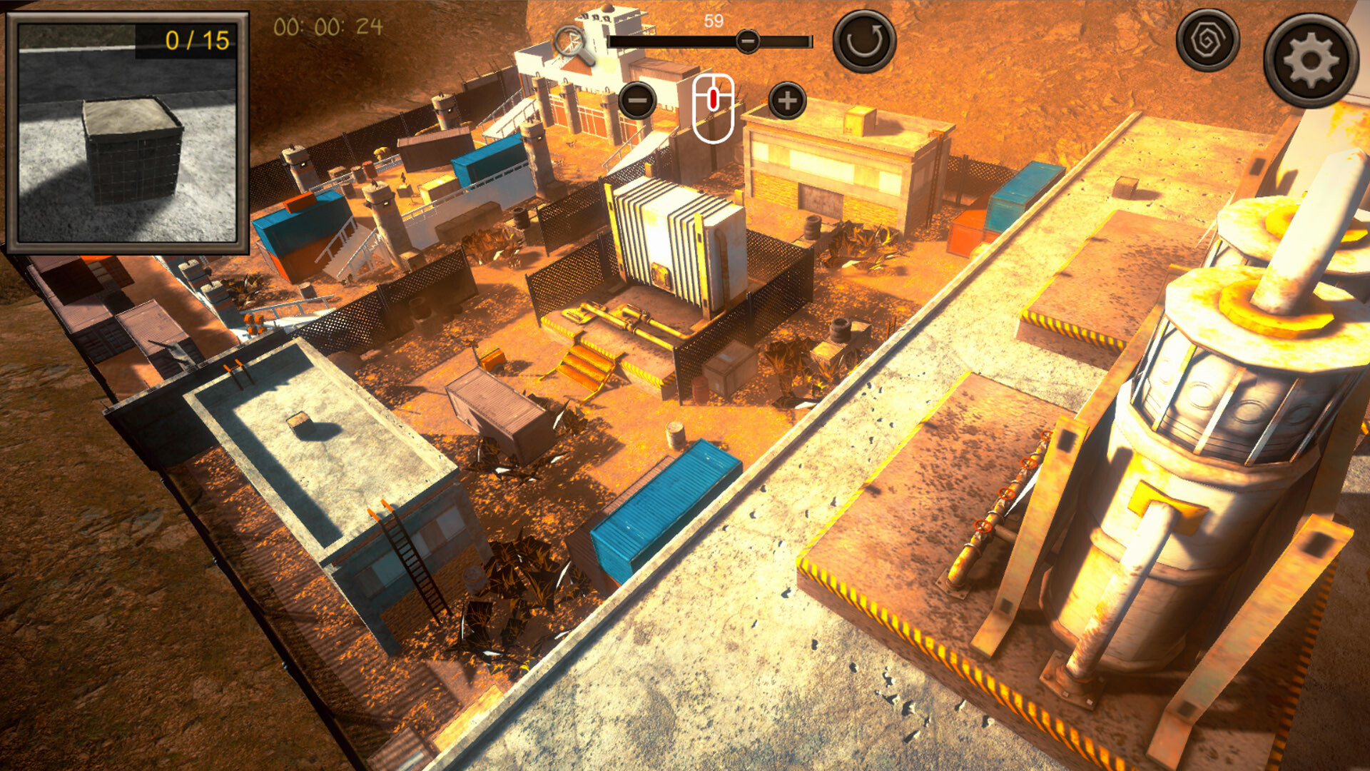 Hidden FPS Shooting Top-Down 3D screenshot 3
