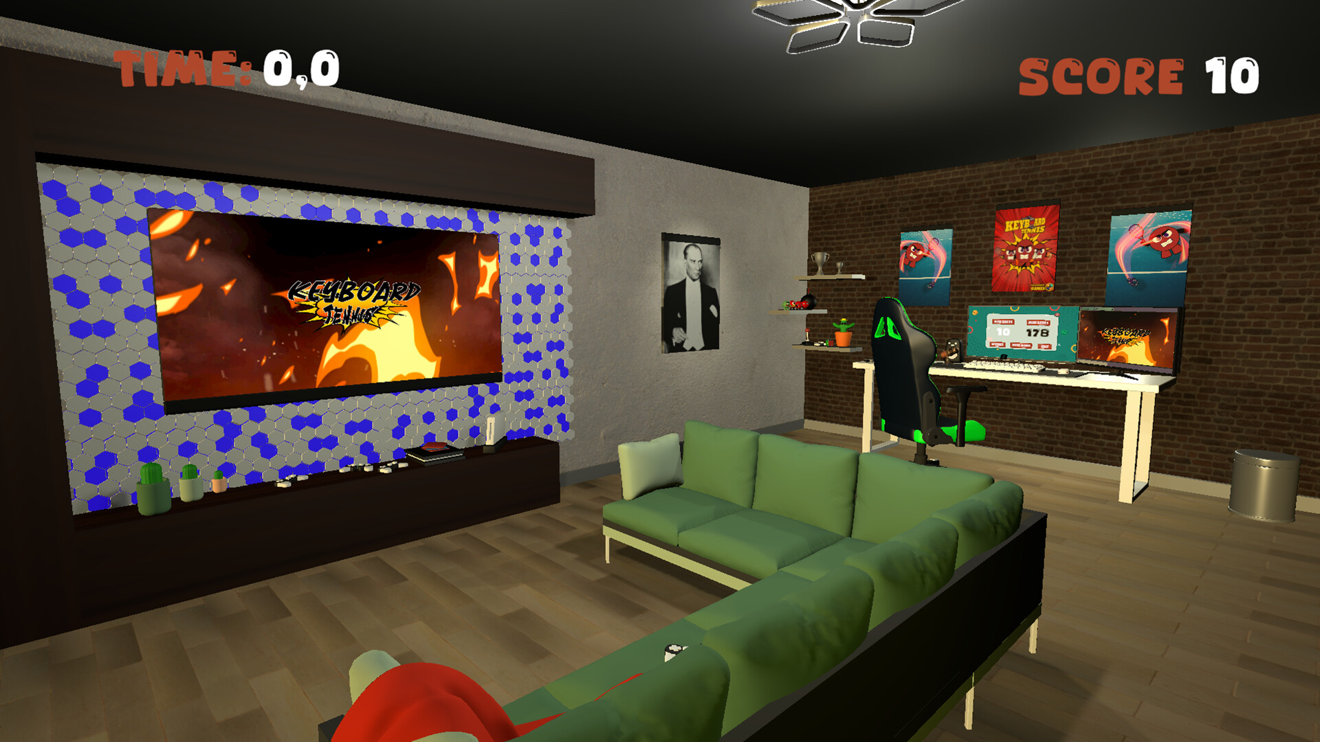 Keyboard Tennis screenshot 5