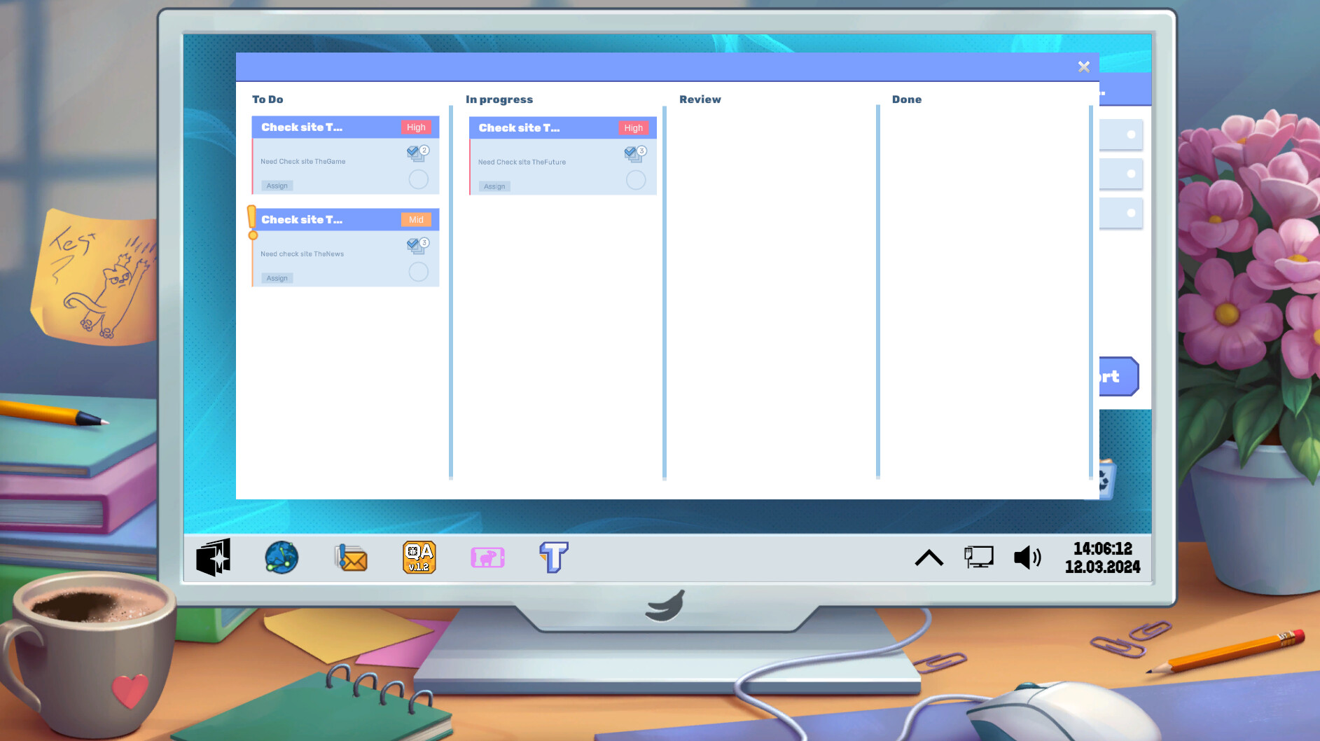QA Simulator screenshot 1