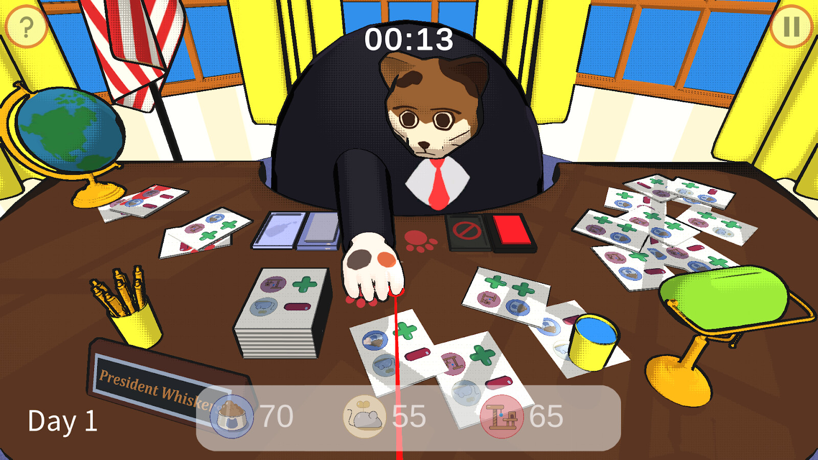 Whisker President screenshot 1