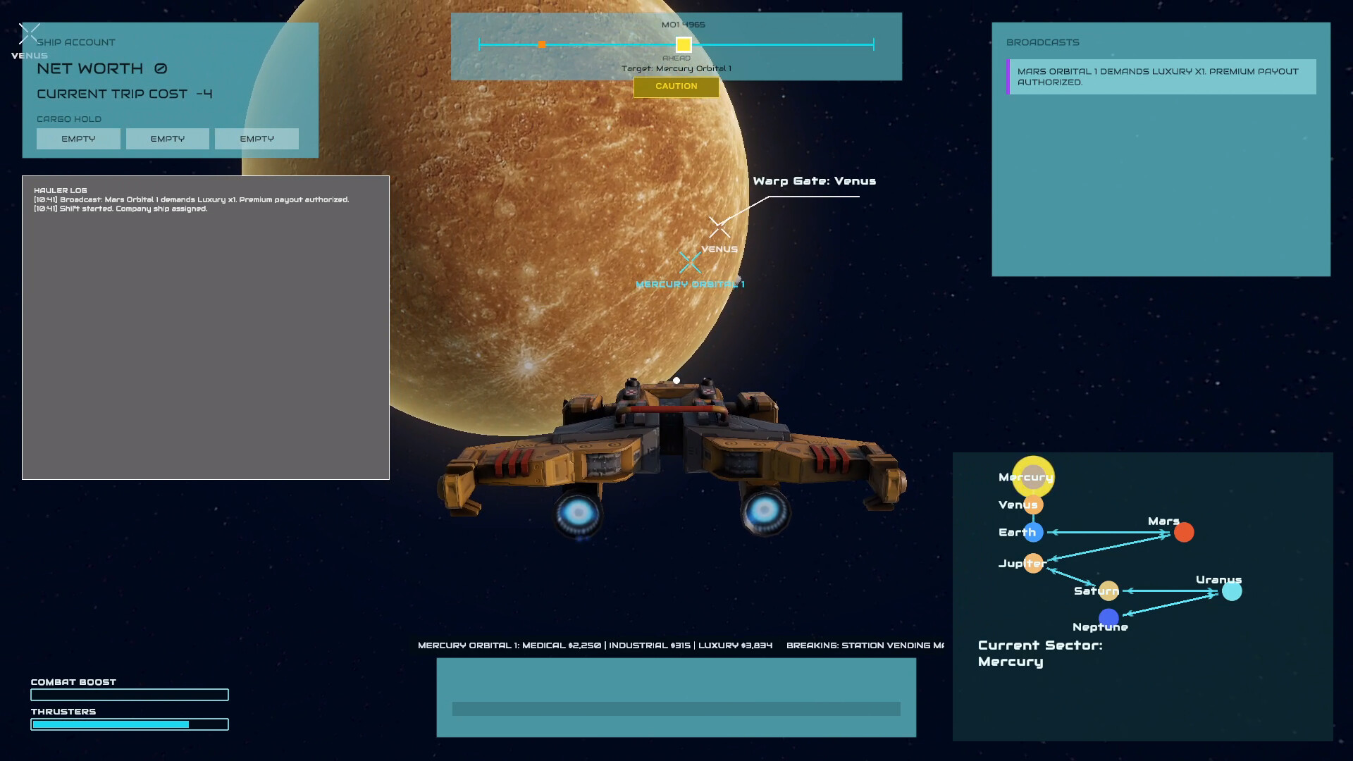 Spacelane Express screenshot 1