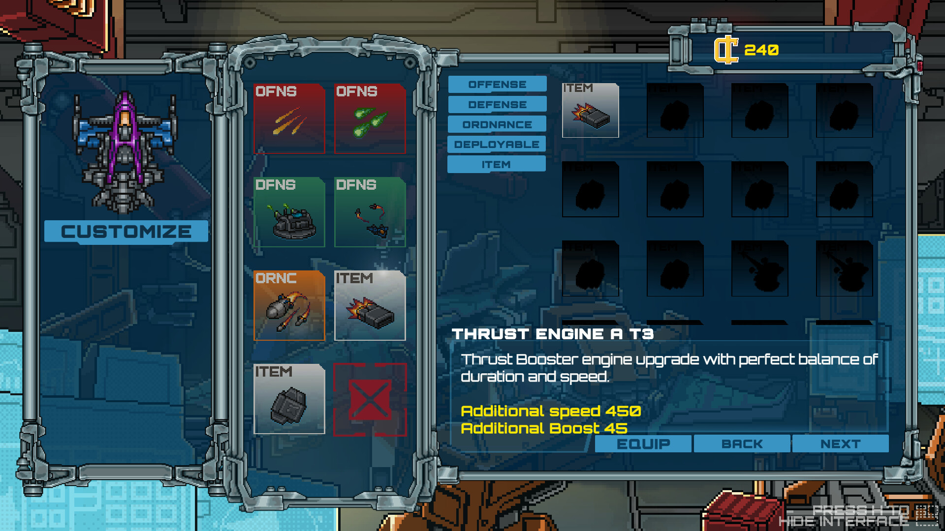 Hyperspace Striker screenshot 4