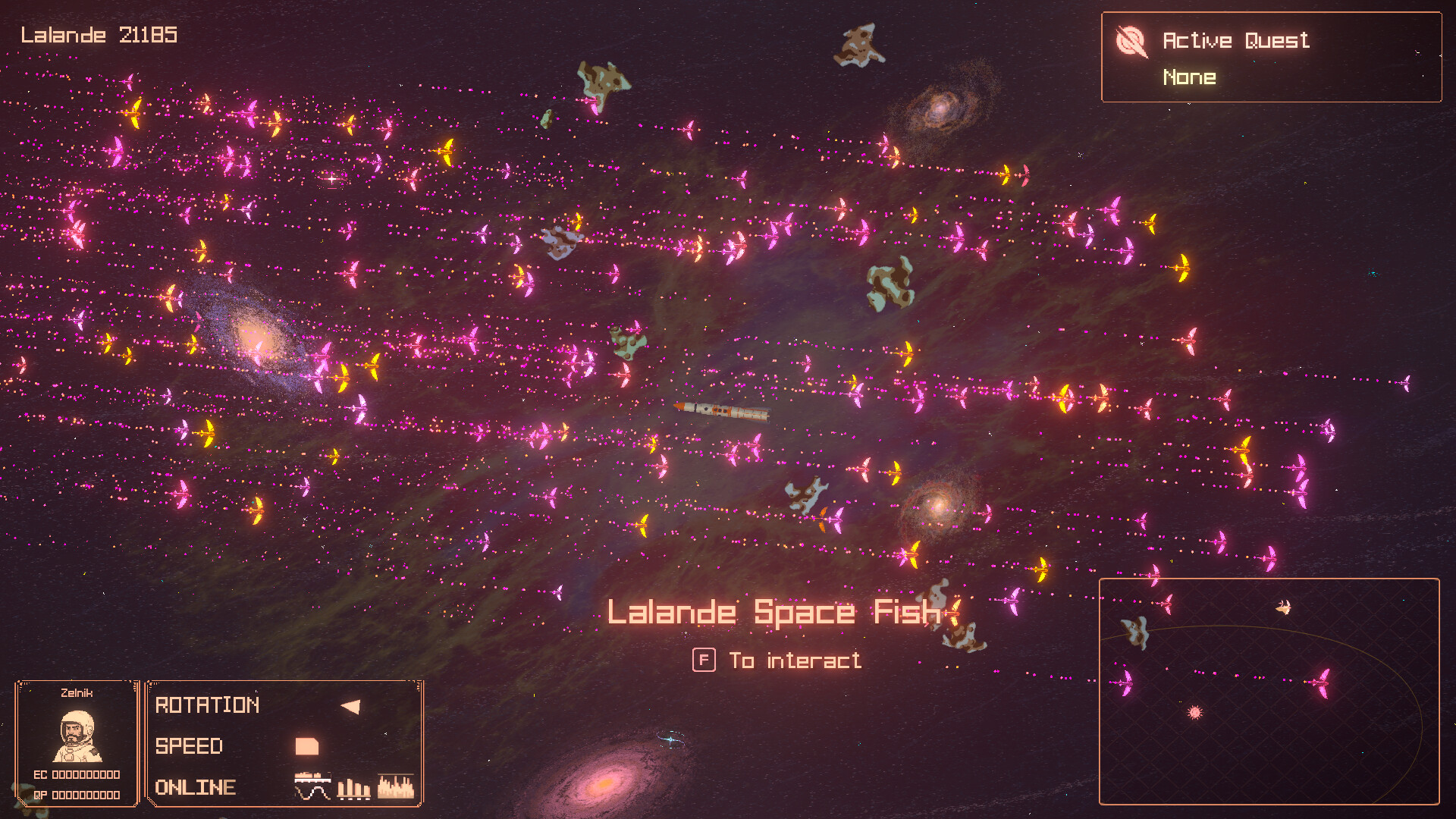Cosmic Cosmonaut screenshot 1