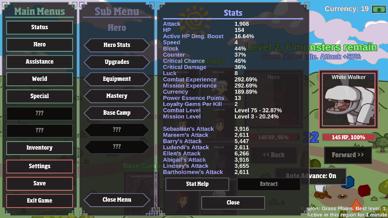 Monster Hunting: Incremental Grind Forever screenshot 4