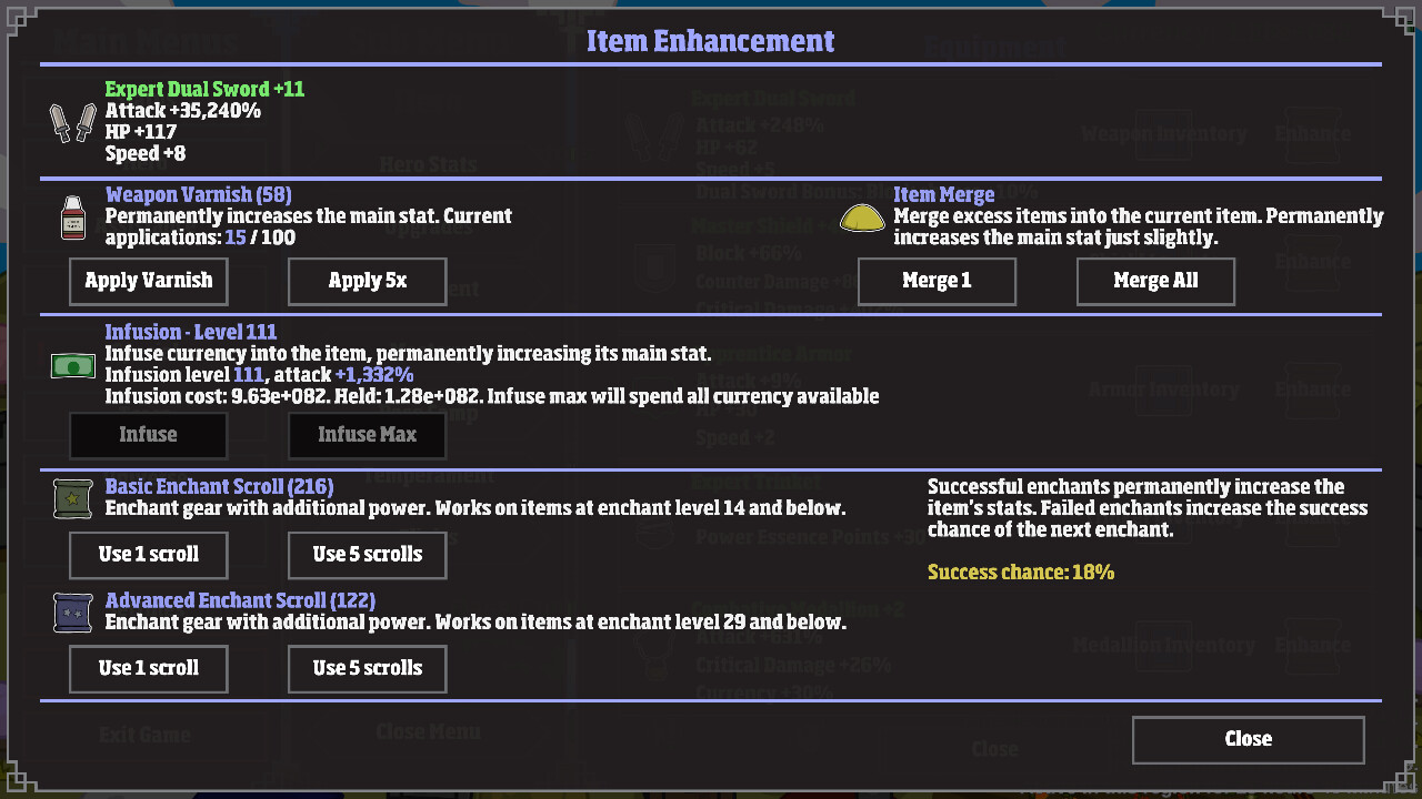Monster Hunting: Incremental Grind Forever screenshot 9