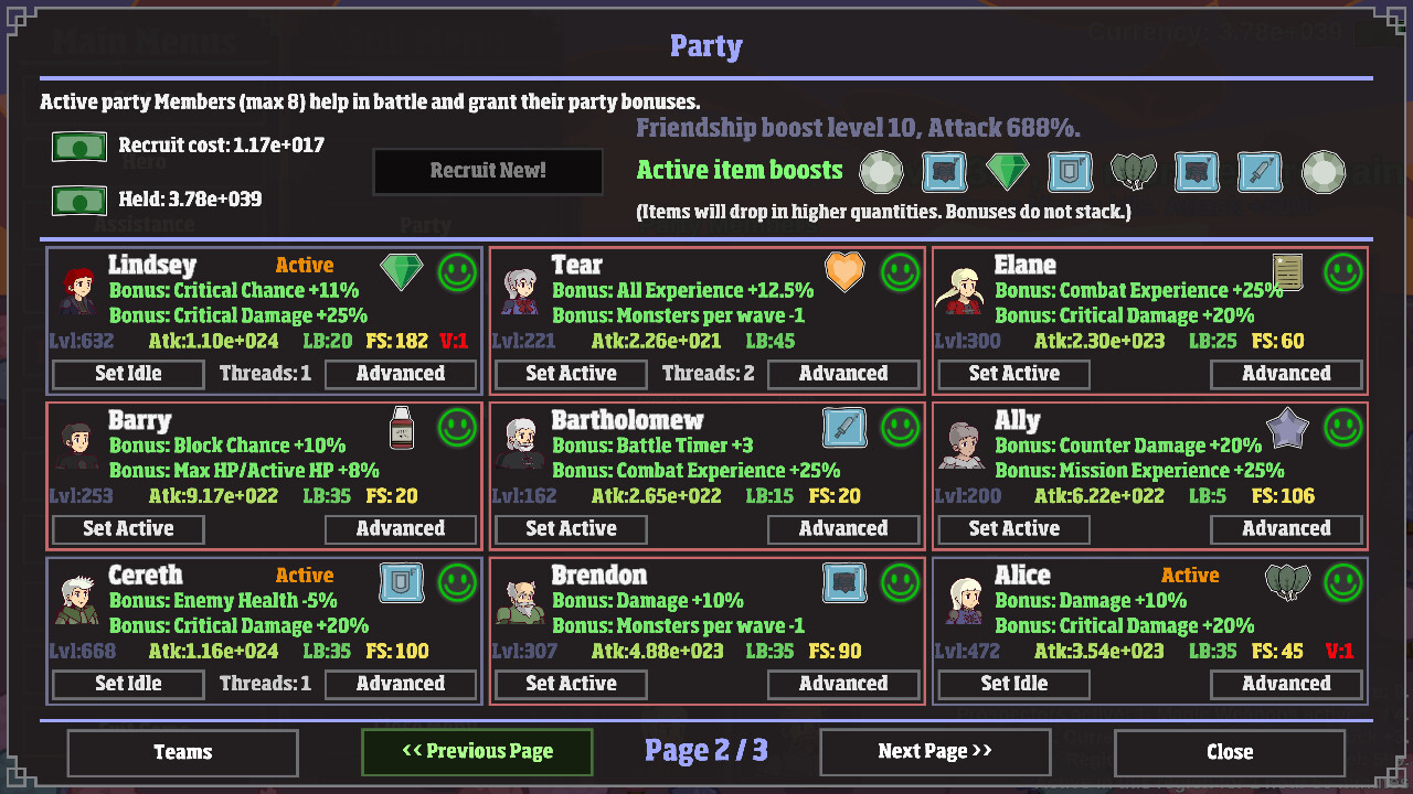 Monster Hunting: Incremental Grind Forever screenshot 8