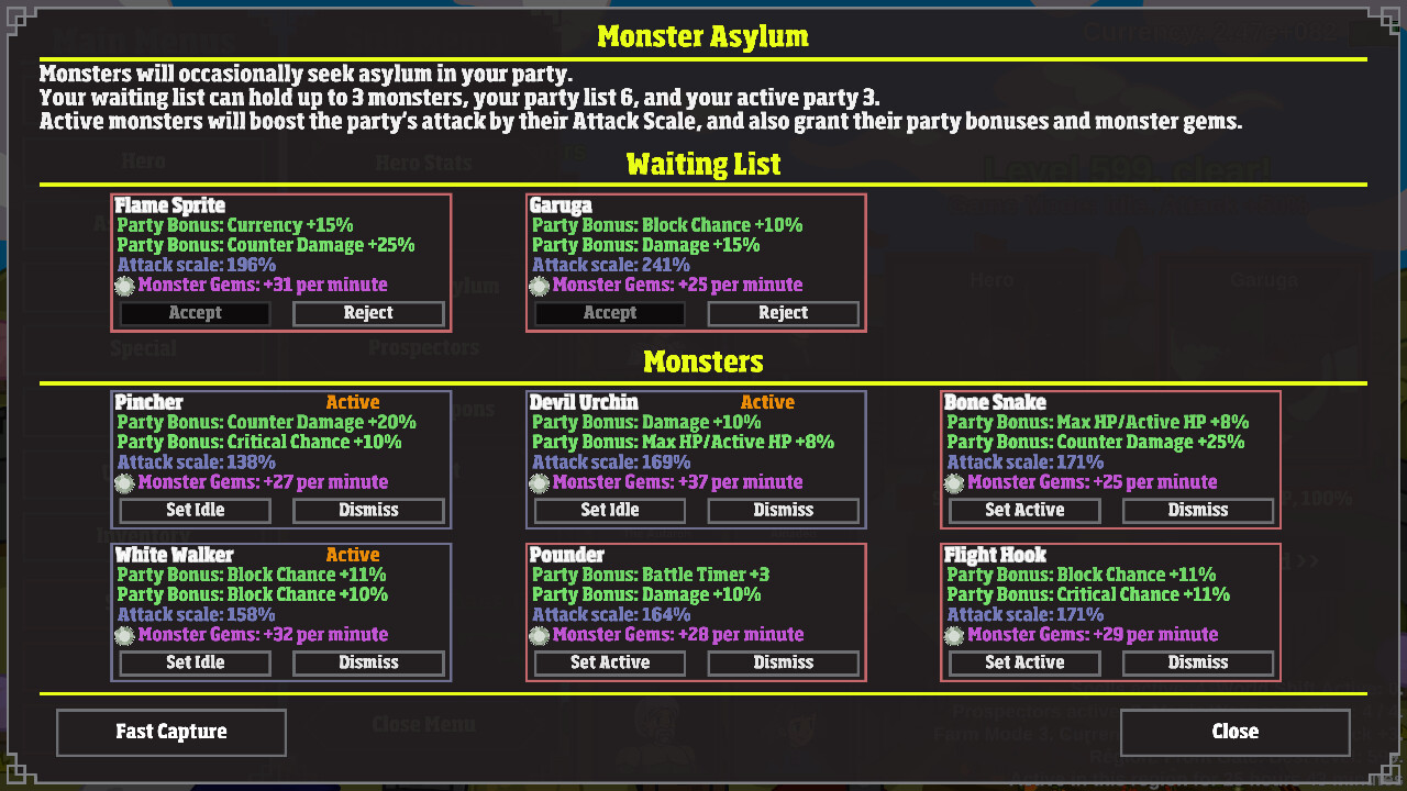 Monster Hunting: Incremental Grind Forever screenshot 7