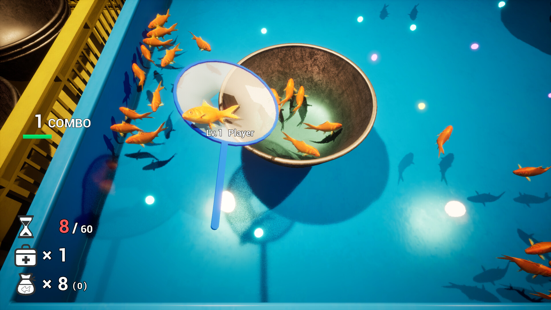 Battle of Goldfish Scooping screenshot 1