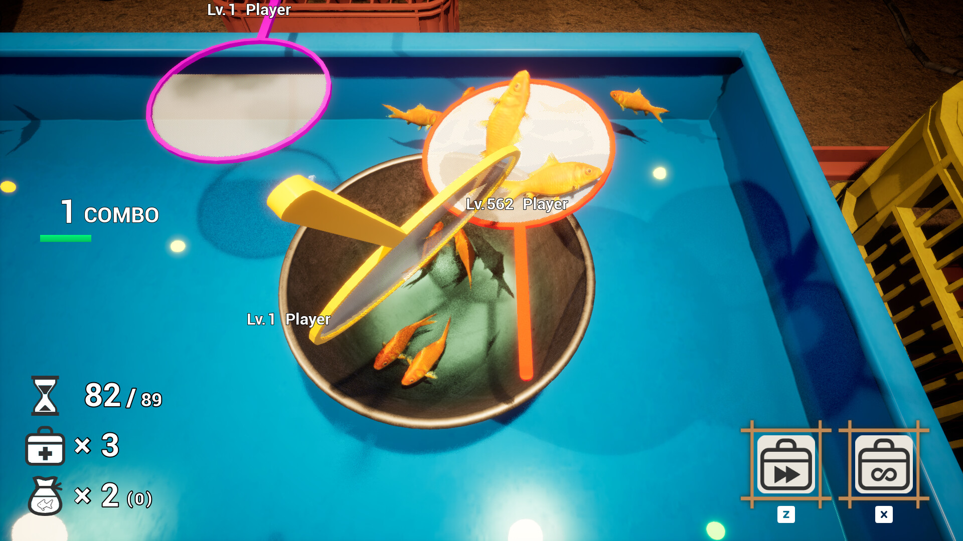 Battle of Goldfish Scooping screenshot 4