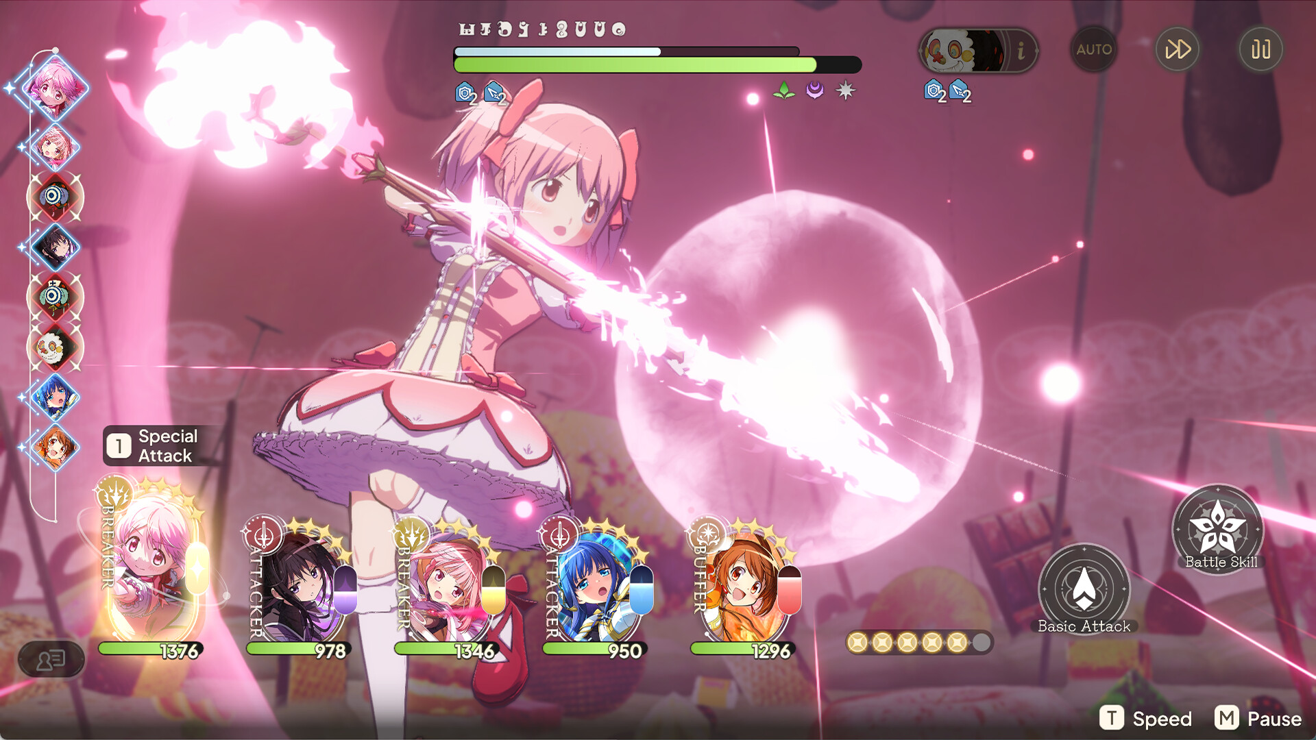 Madoka Magica Magia Exedra screenshot 2