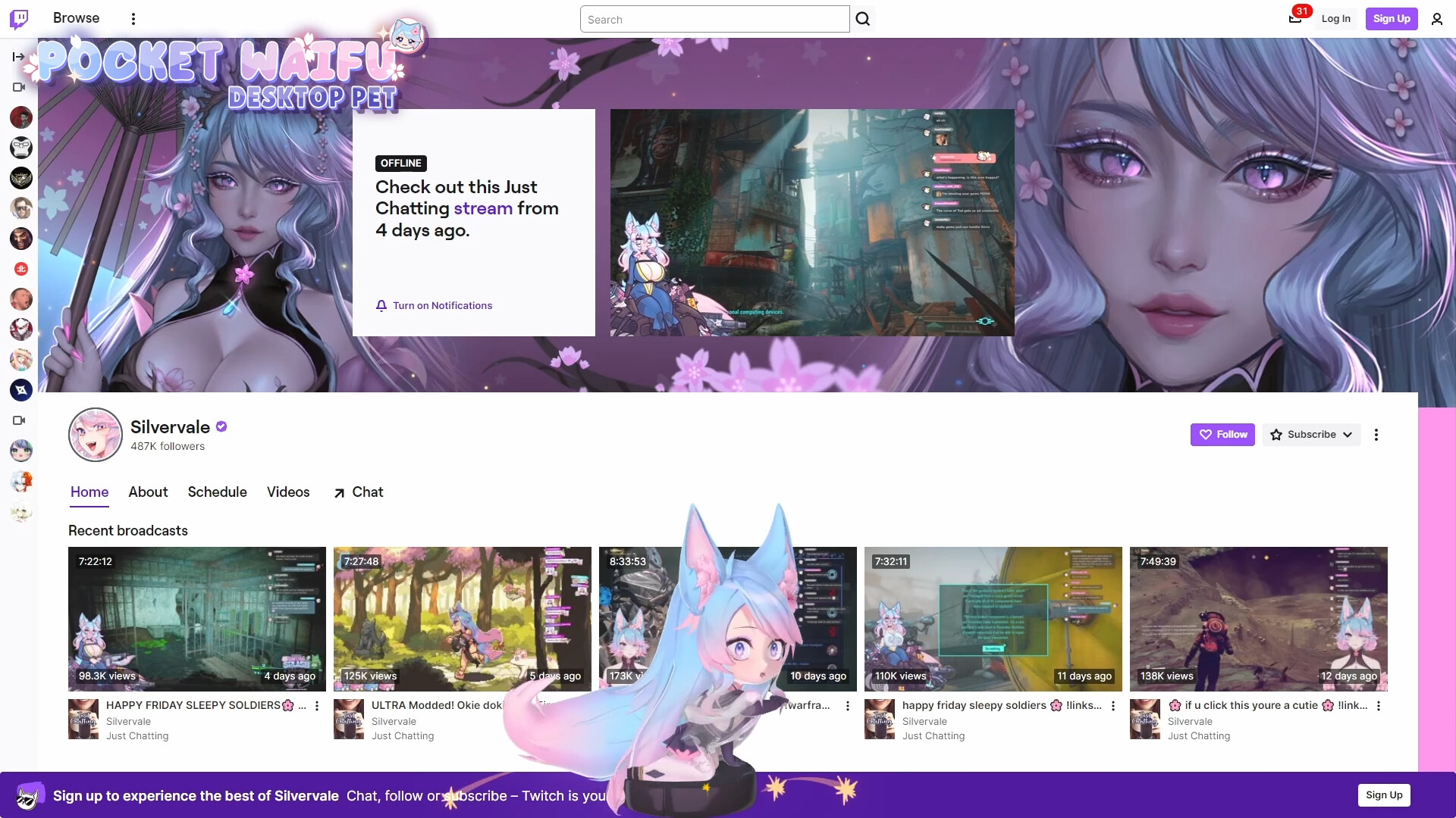 Pocket Waifu: Desktop Pet screenshot 4