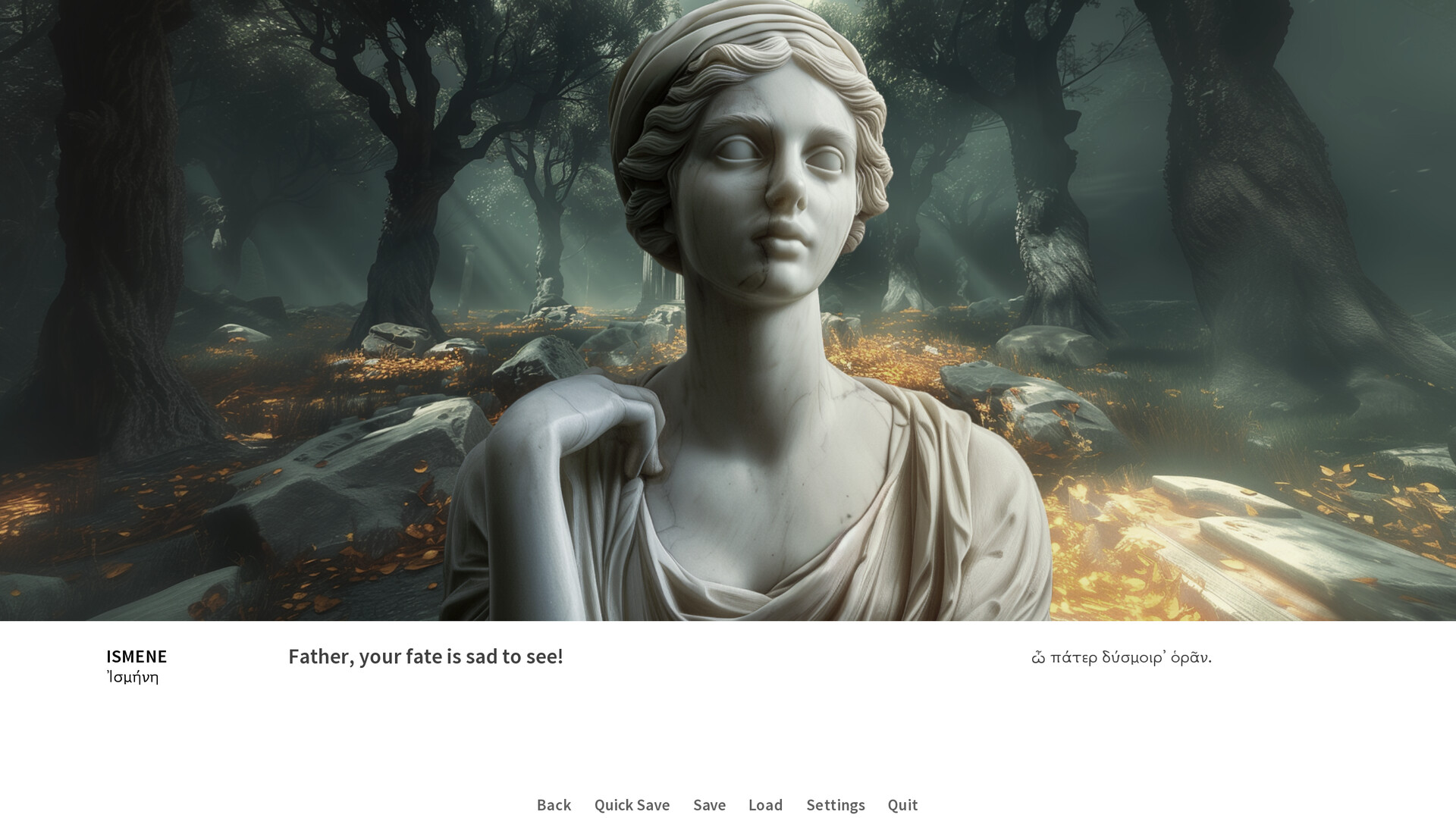 Oedipus/Antigone screenshot 16