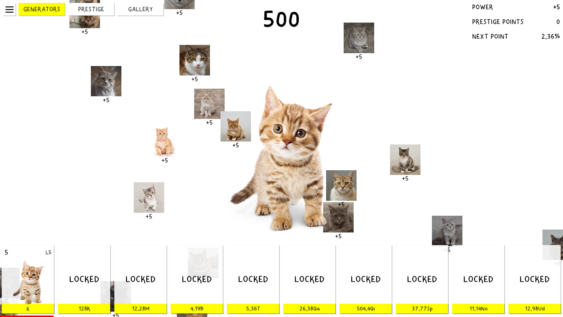 Cats Clicker screenshot 1