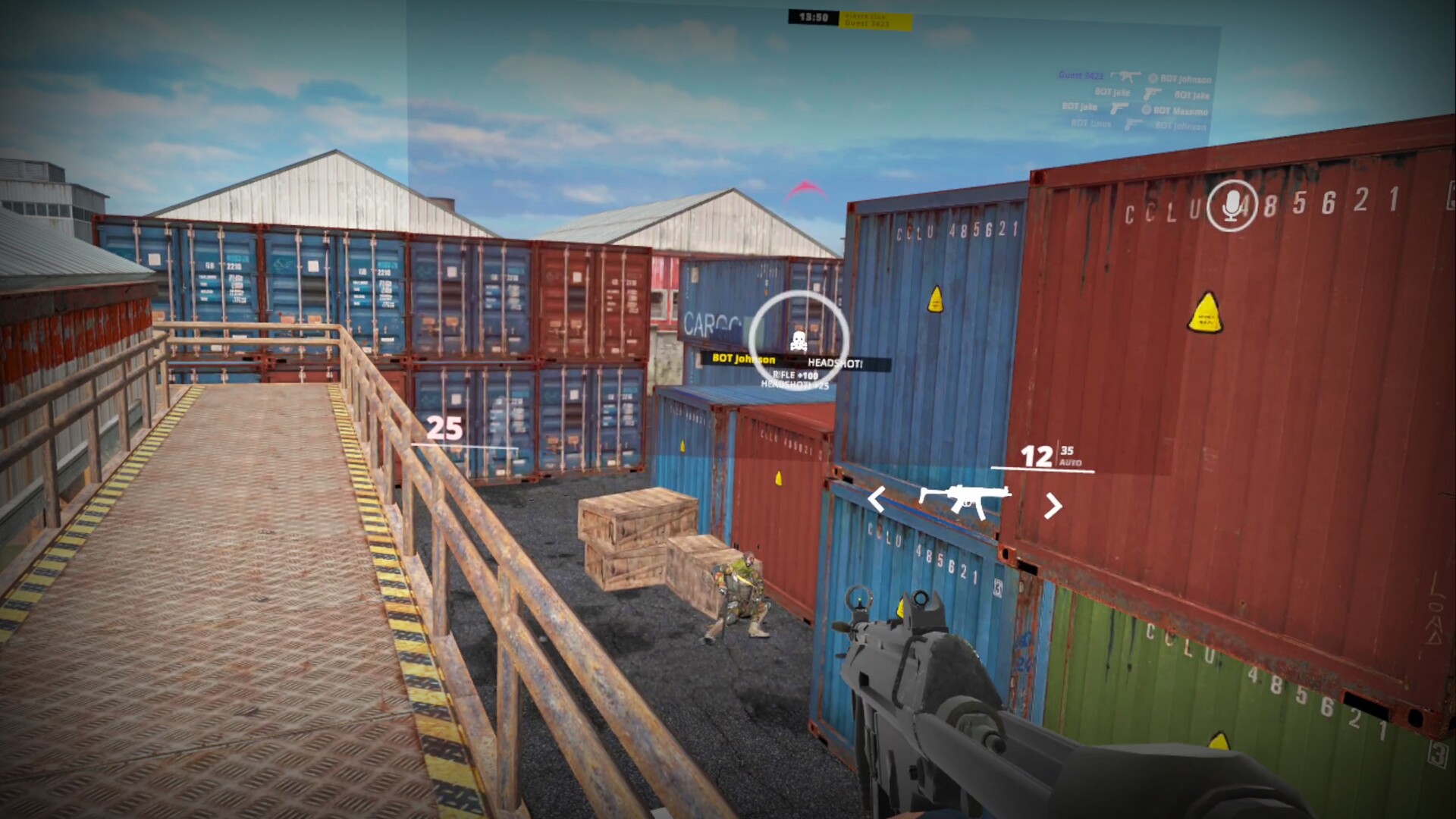NadeX - FPS Shooting Game screenshot 1