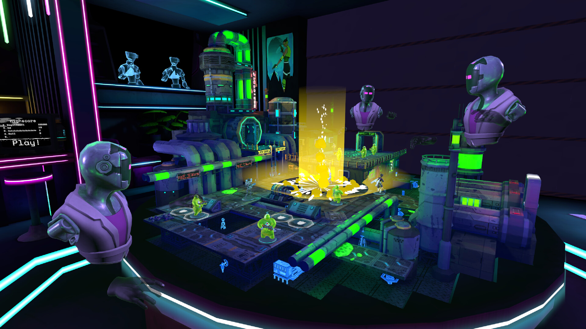 NEON Squad Tactics screenshot 1