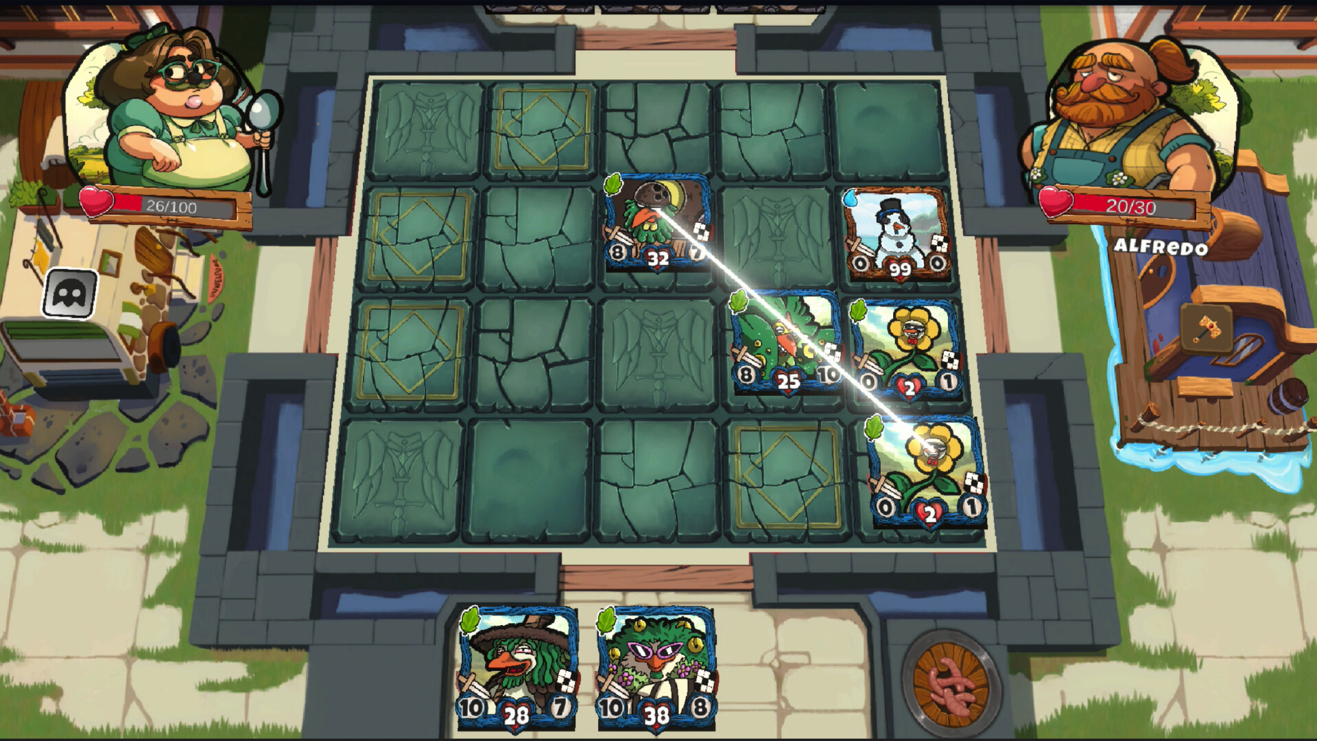 MegaChickens - Deckbuilder Roguelike screenshot 8