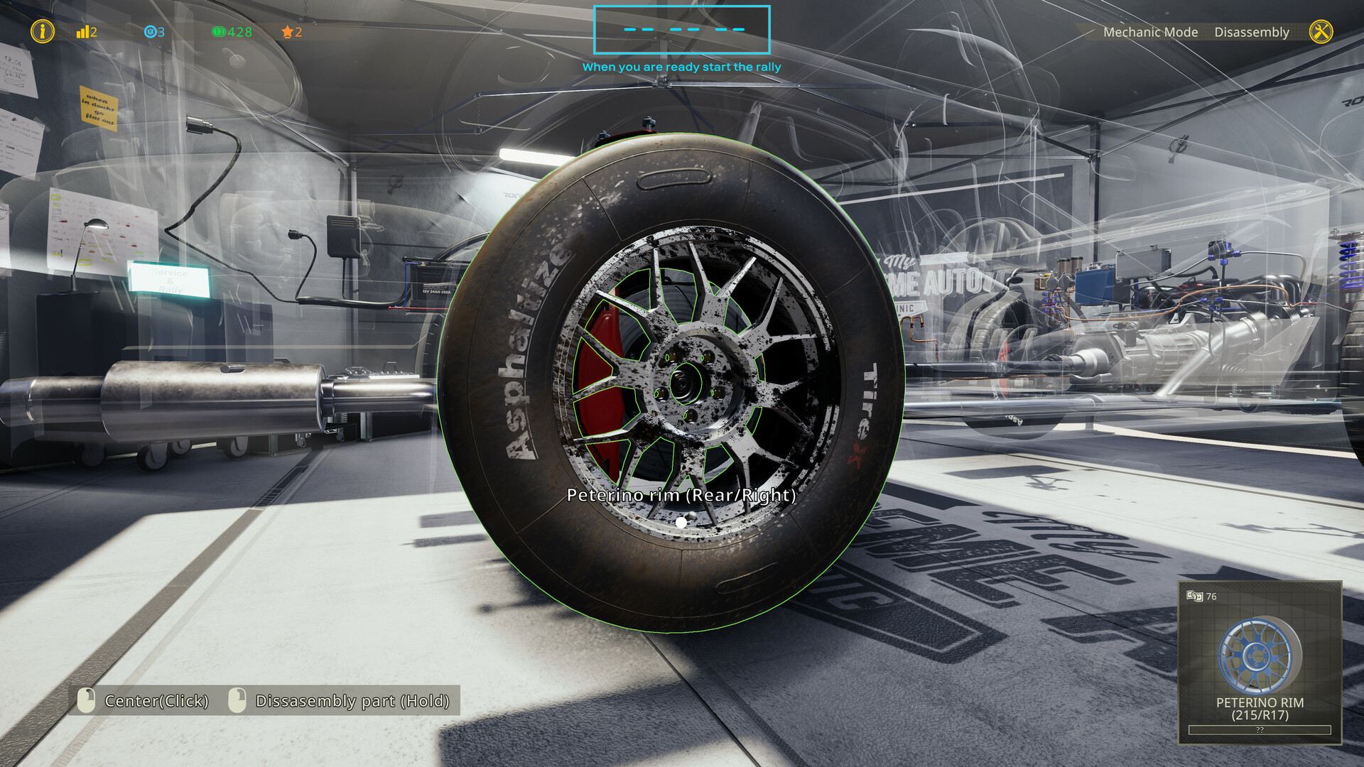 Rally Mechanic Simulator: Light Edition screenshot 8