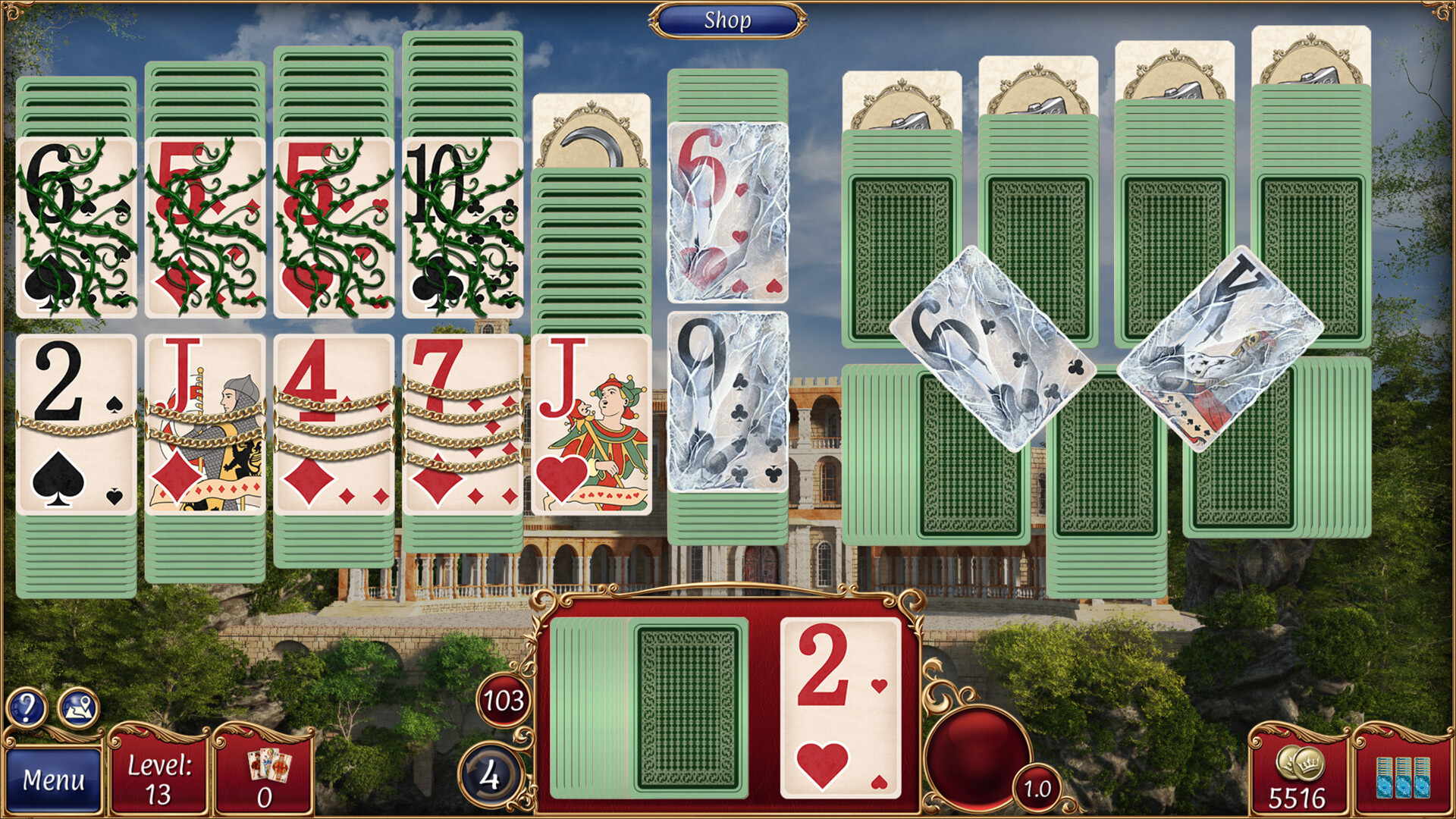 Jewel Match Solitaire Seasons - Collector's Edition screenshot 2