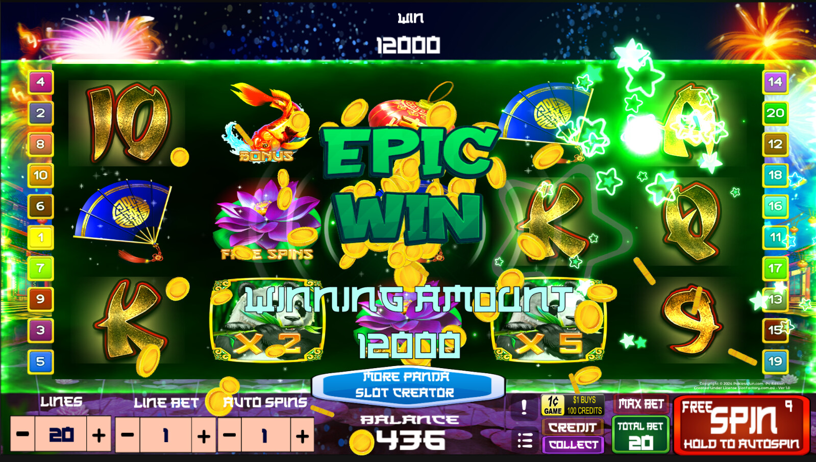 More Panda - Slot Creator screenshot 10