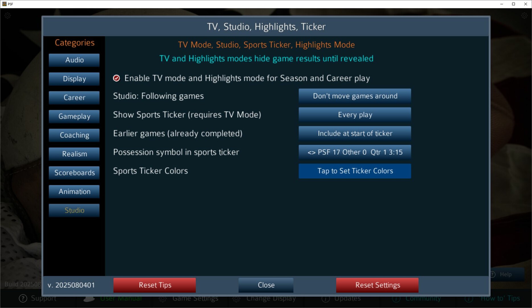 Pro Strategy Football 2025 screenshot 19