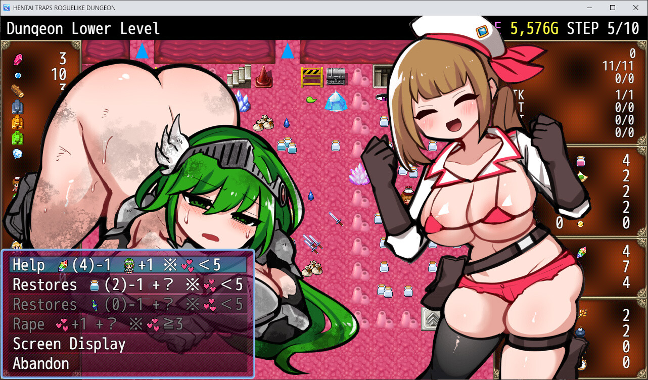 ERO TRAP DUNGEON ROGUELIKE screenshot 15