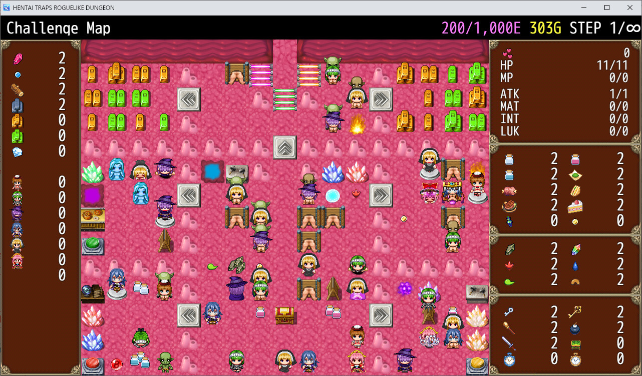 ERO TRAP DUNGEON ROGUELIKE screenshot 22