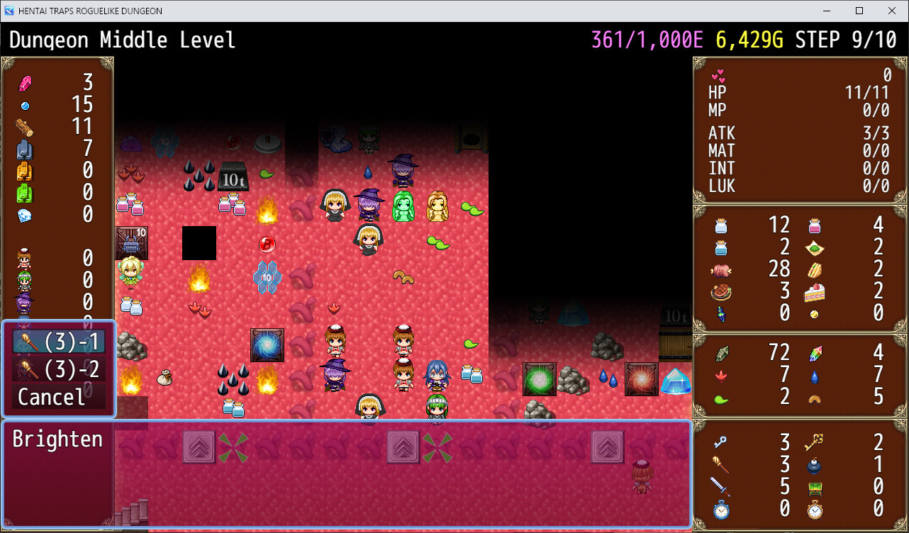 ERO TRAP DUNGEON ROGUELIKE screenshot 16