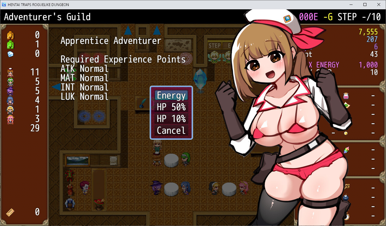 ERO TRAP DUNGEON ROGUELIKE screenshot 13