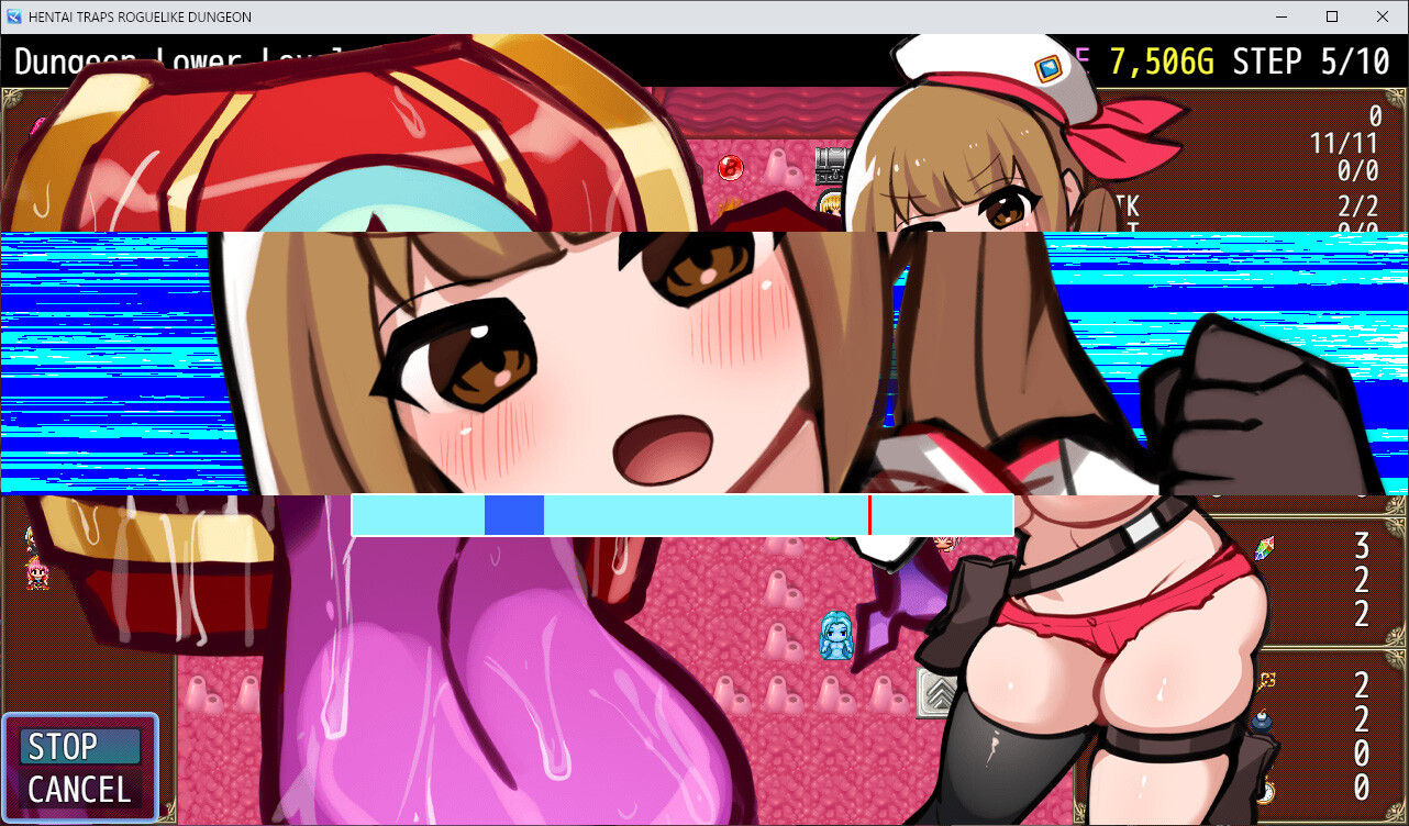 ERO TRAP DUNGEON ROGUELIKE screenshot 2