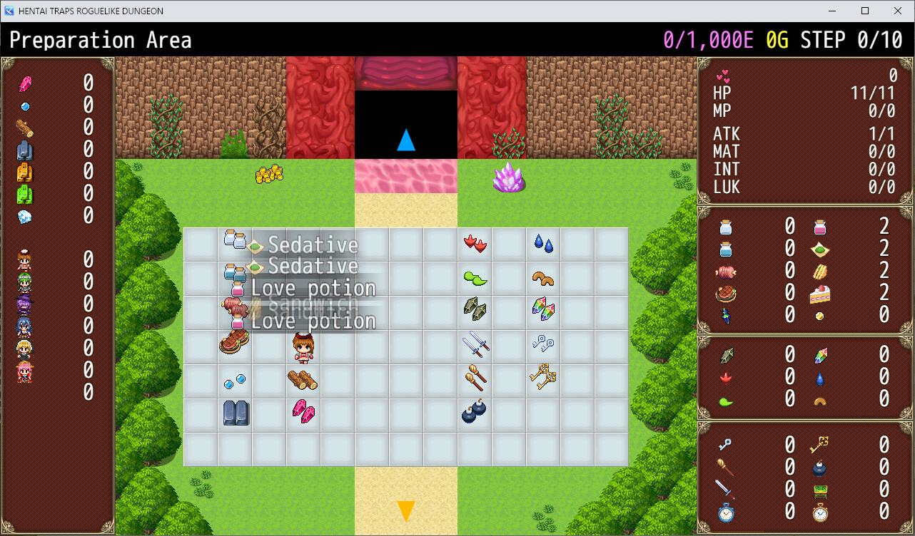 ERO TRAP DUNGEON ROGUELIKE screenshot 7