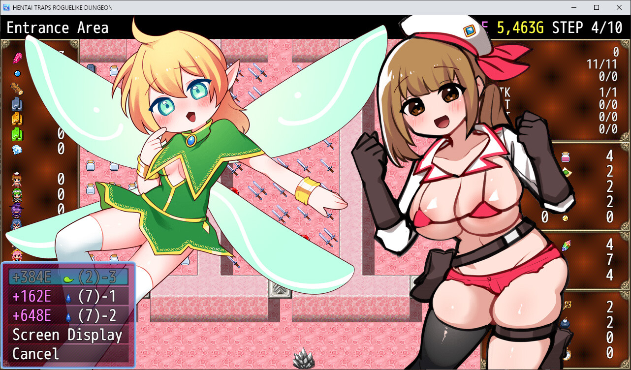 ERO TRAP DUNGEON ROGUELIKE screenshot 14