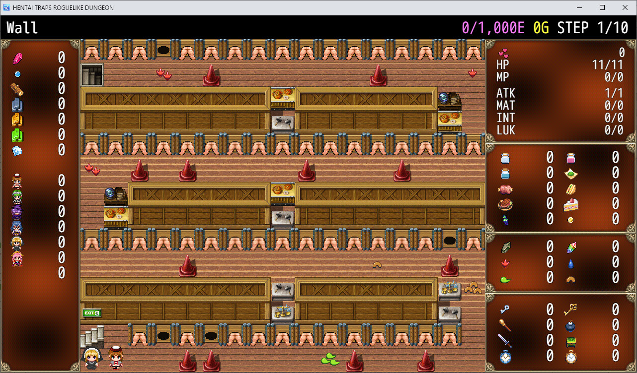 ERO TRAP DUNGEON ROGUELIKE screenshot 24