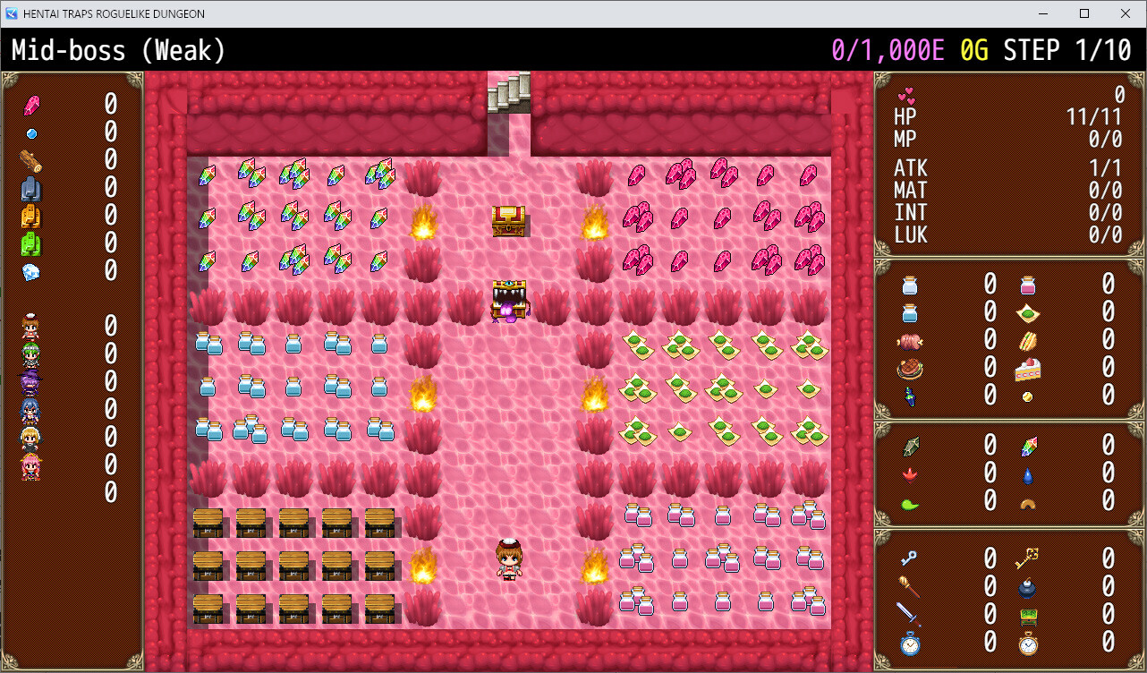 ERO TRAP DUNGEON ROGUELIKE screenshot 21
