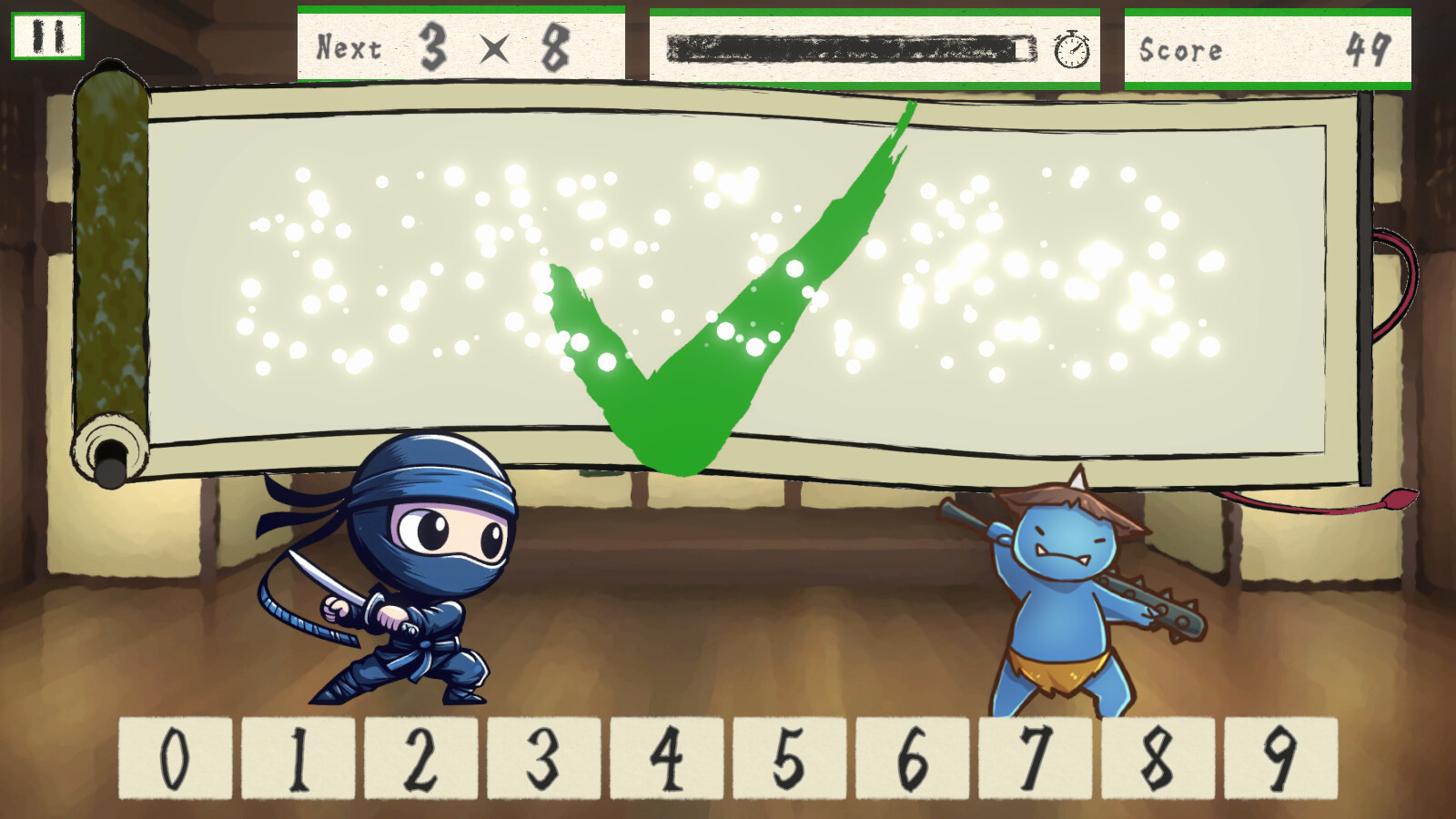 Blitz Times Tables screenshot 2