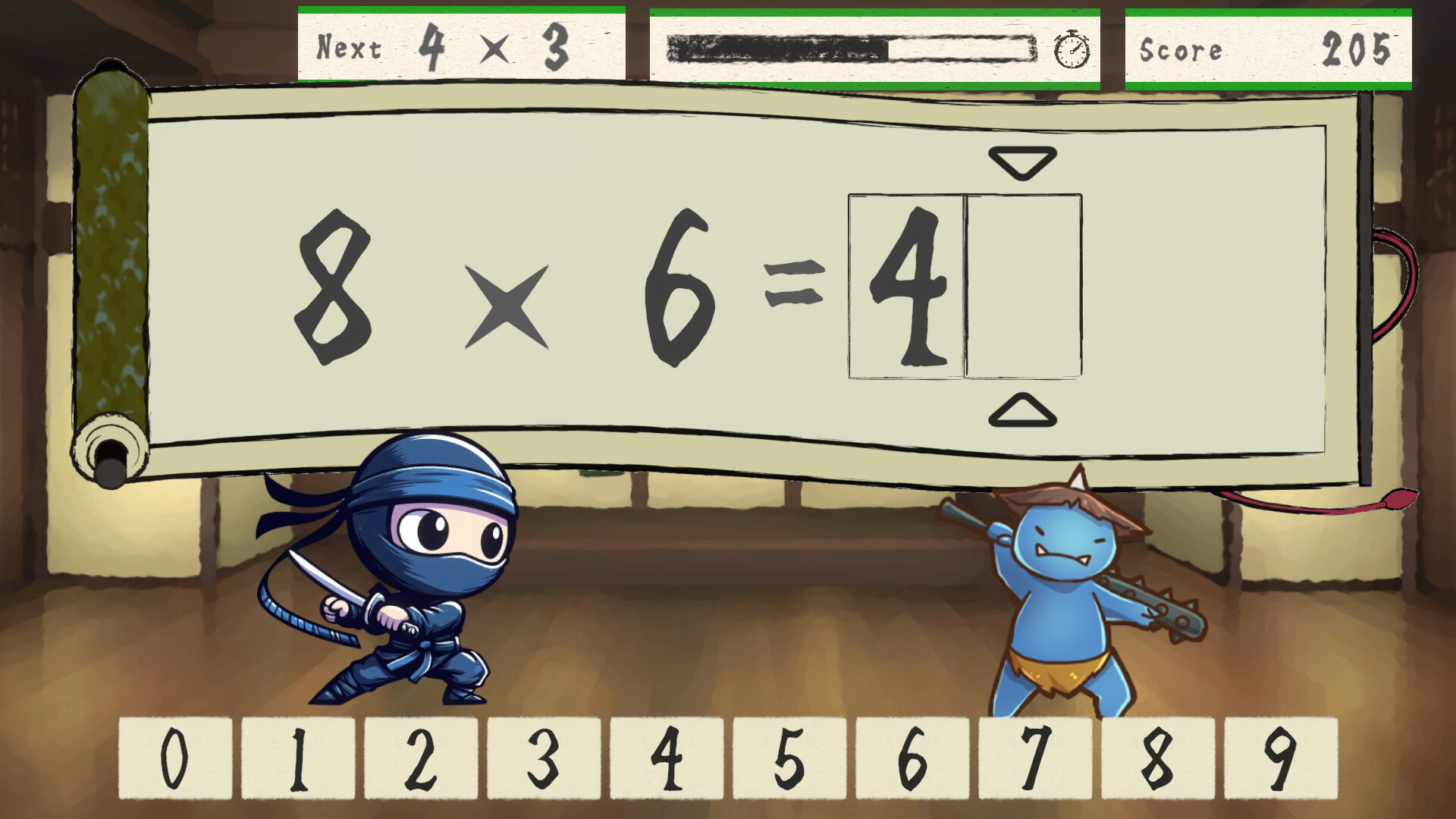 Blitz Times Tables screenshot 1