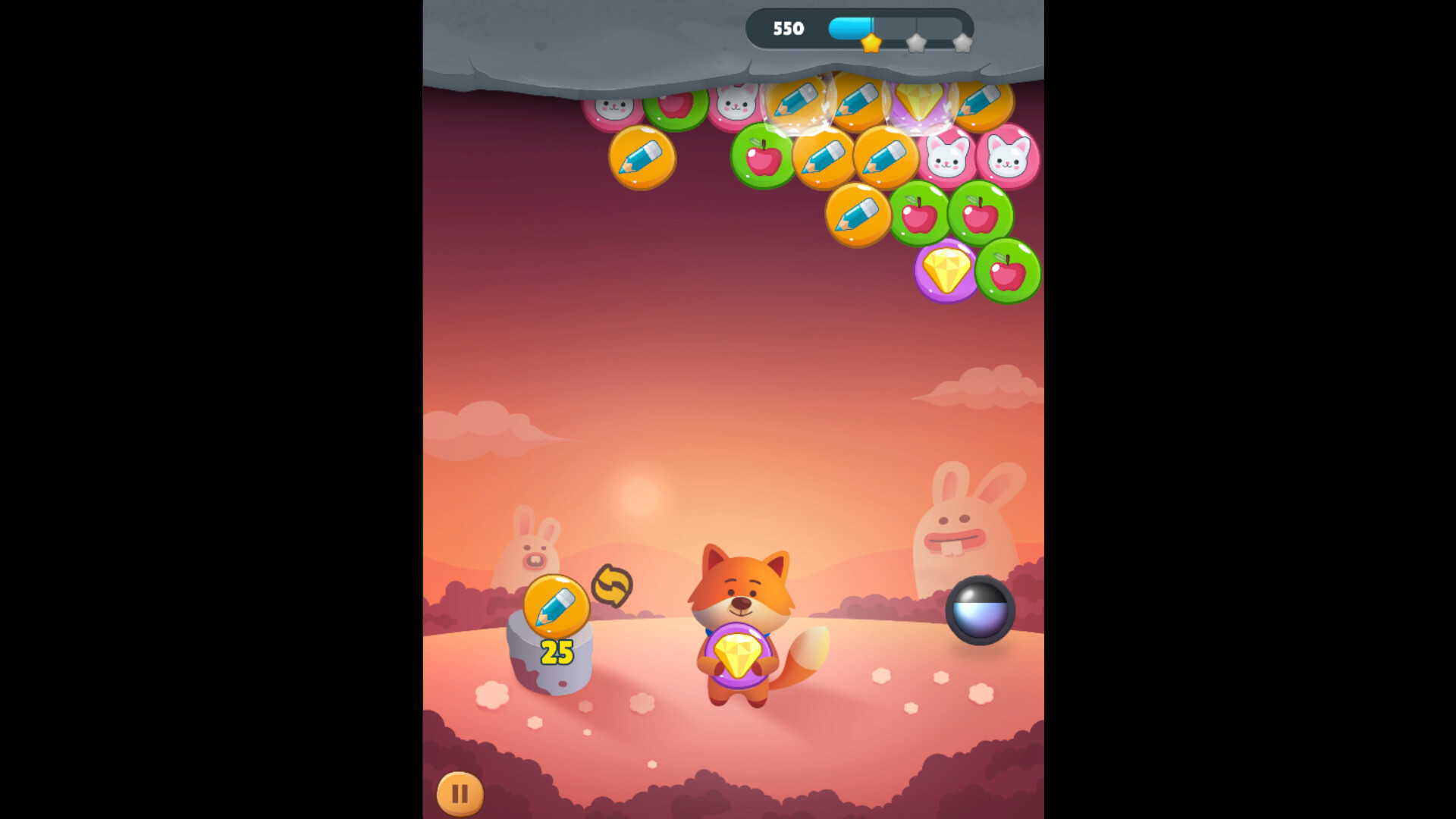Foxy J.A.B.S: Just Another Bubble Shooter screenshot 1