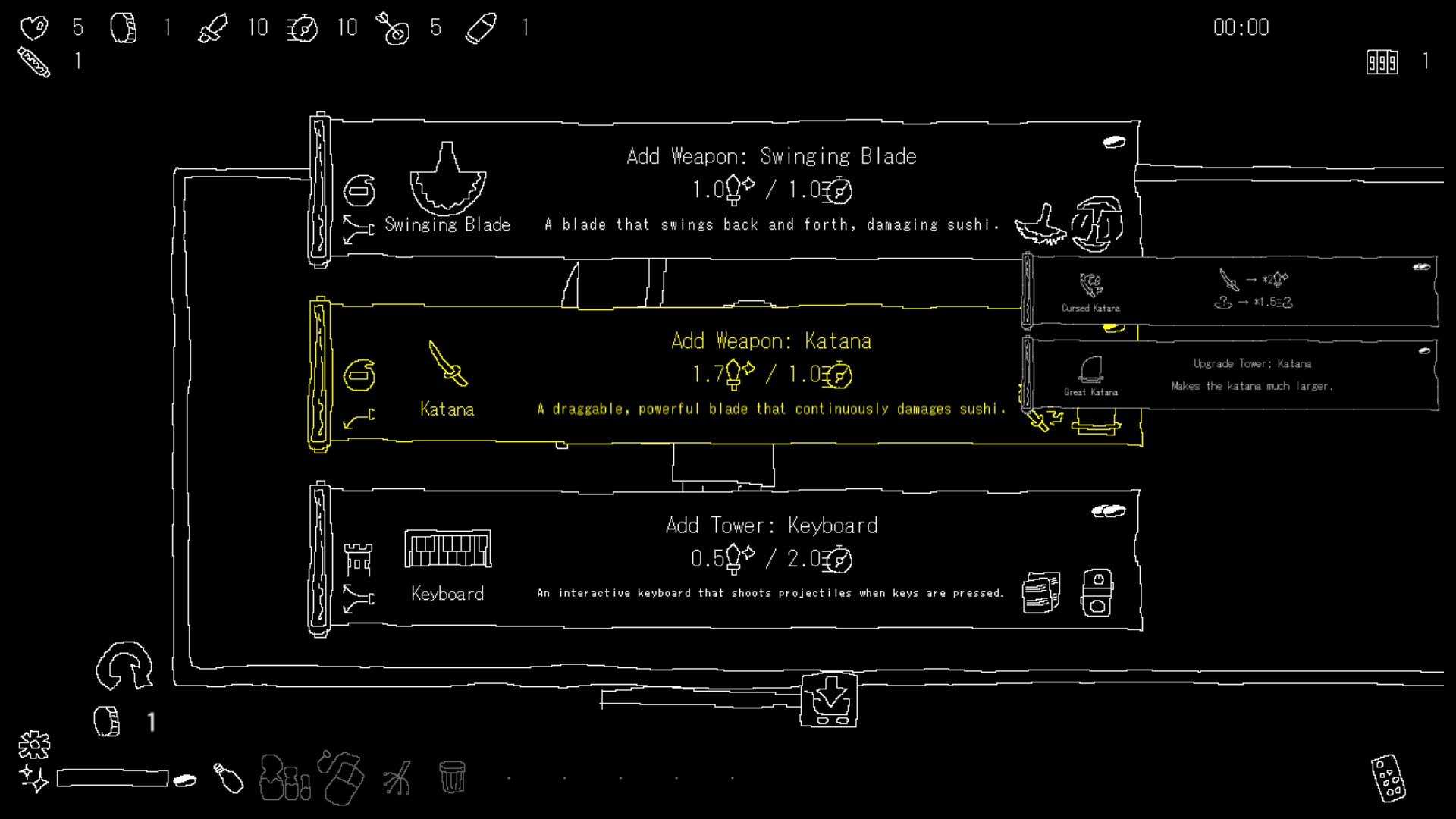 sushininjarobot TD screenshot 2